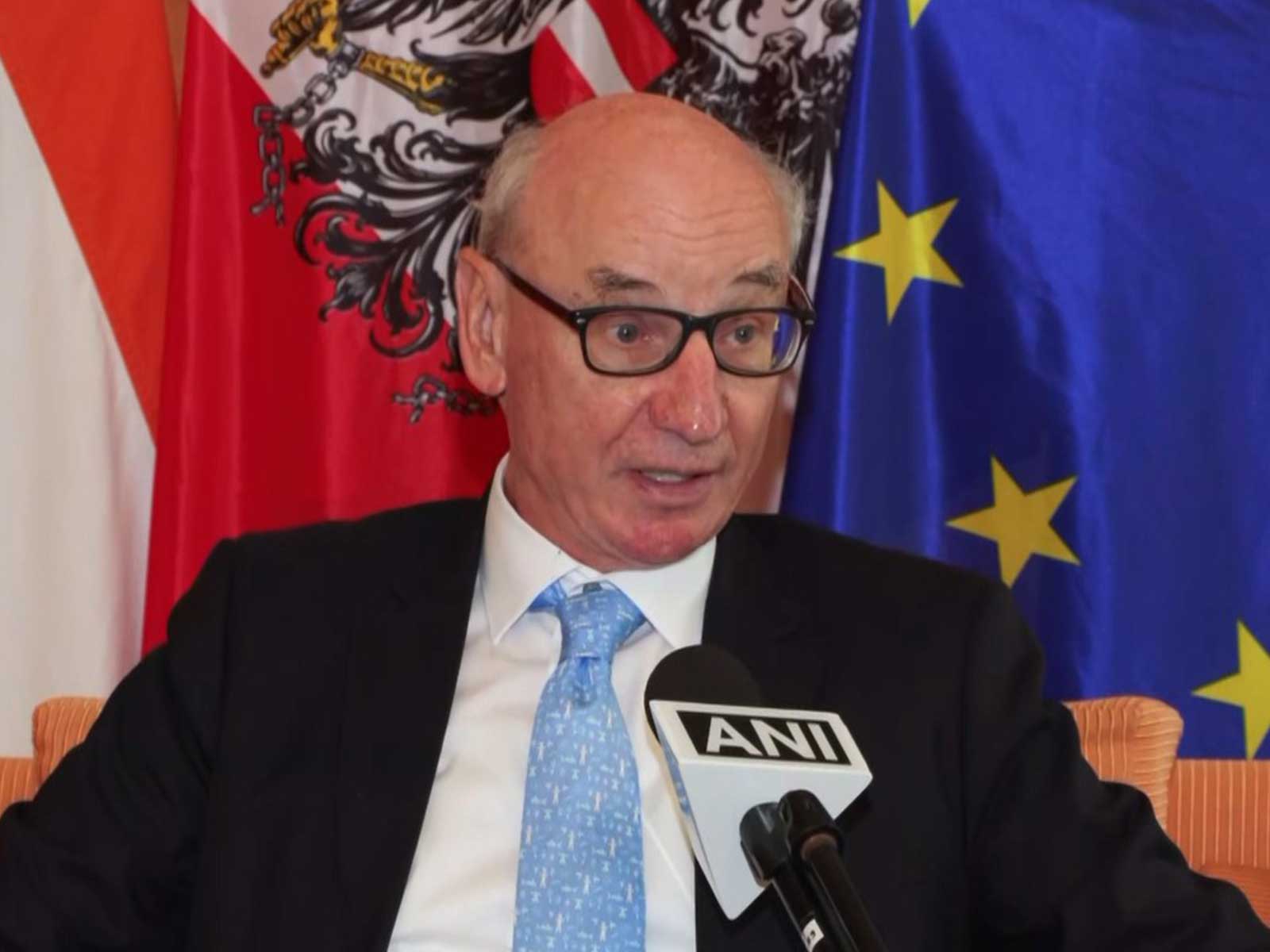 Austrian Ambassador to India Robert Zischg (Photo: ANI)