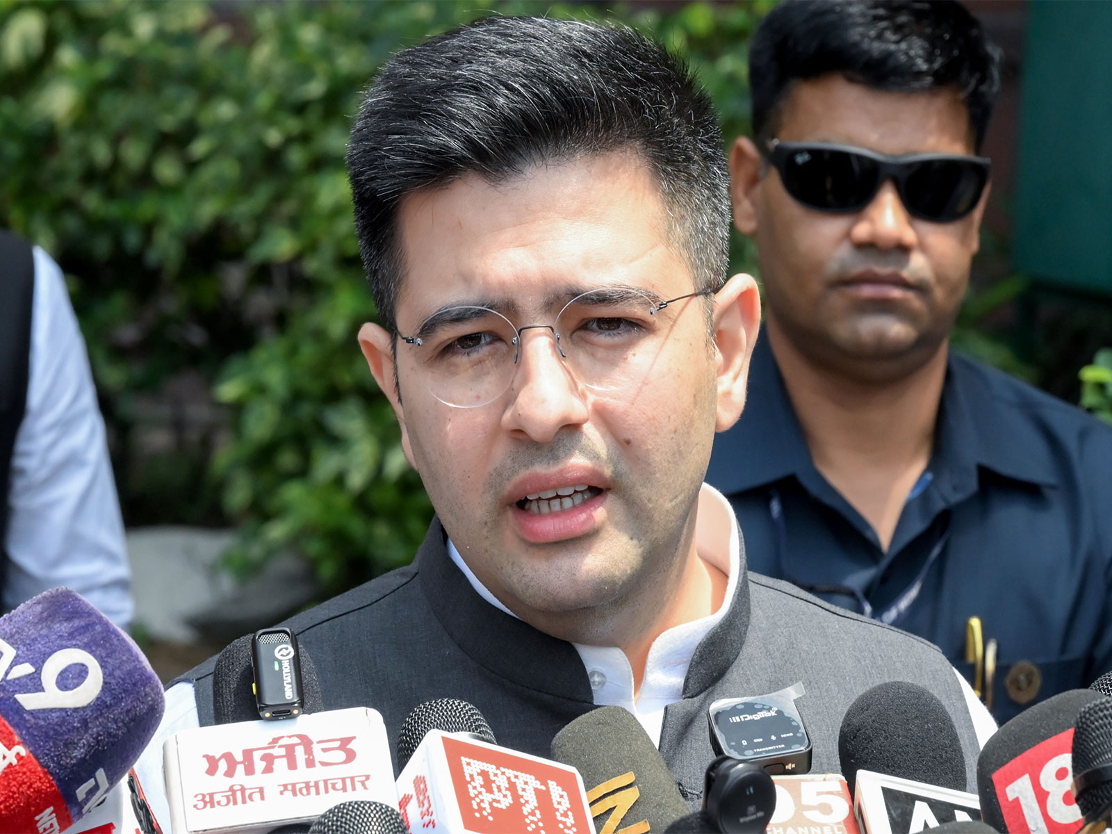 Rajya Sabha MP Raghav Chadha (Photo/ANI)