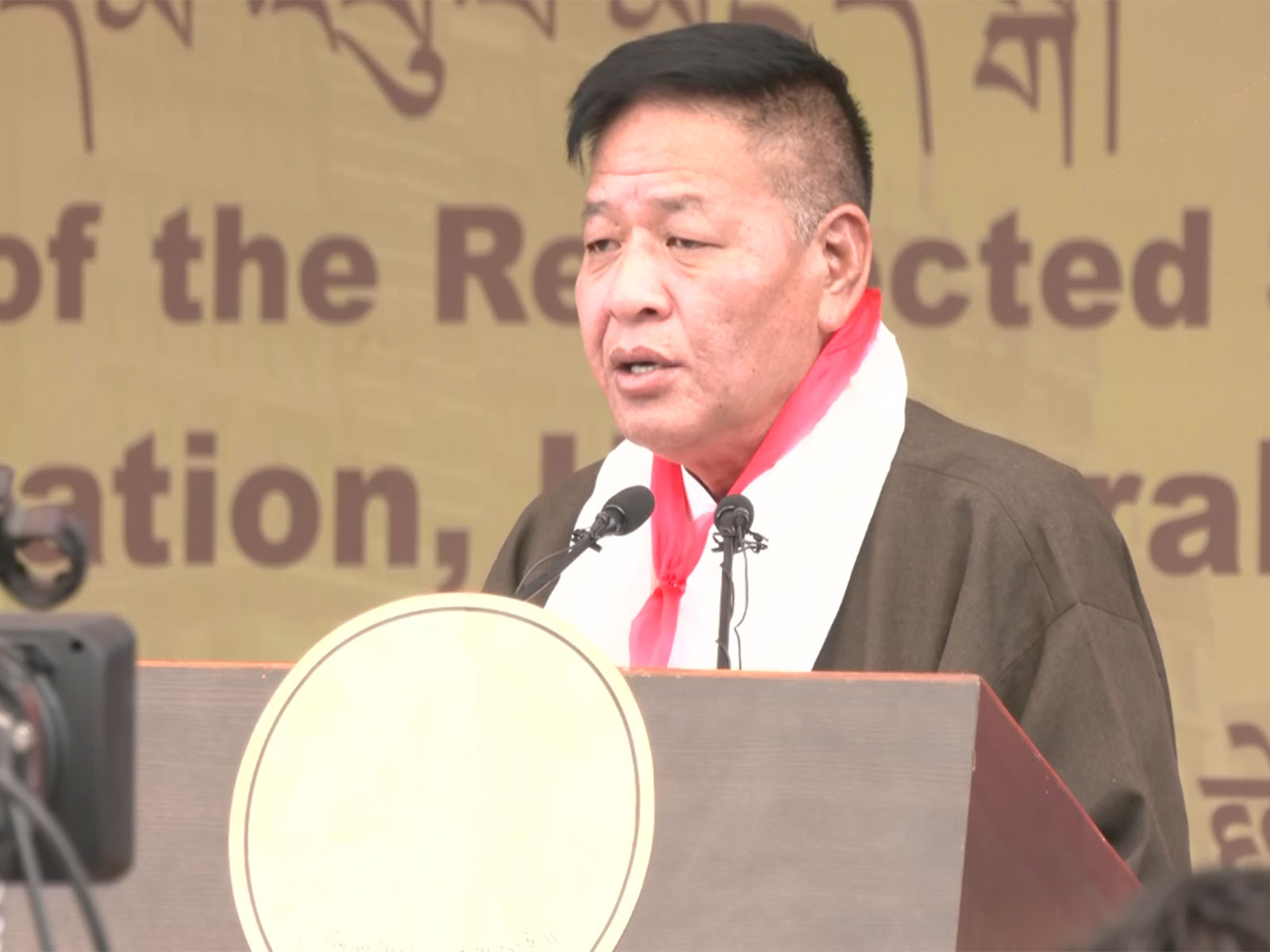 CTA President Sikyong Penpa Tsering (Photo/ANI)
