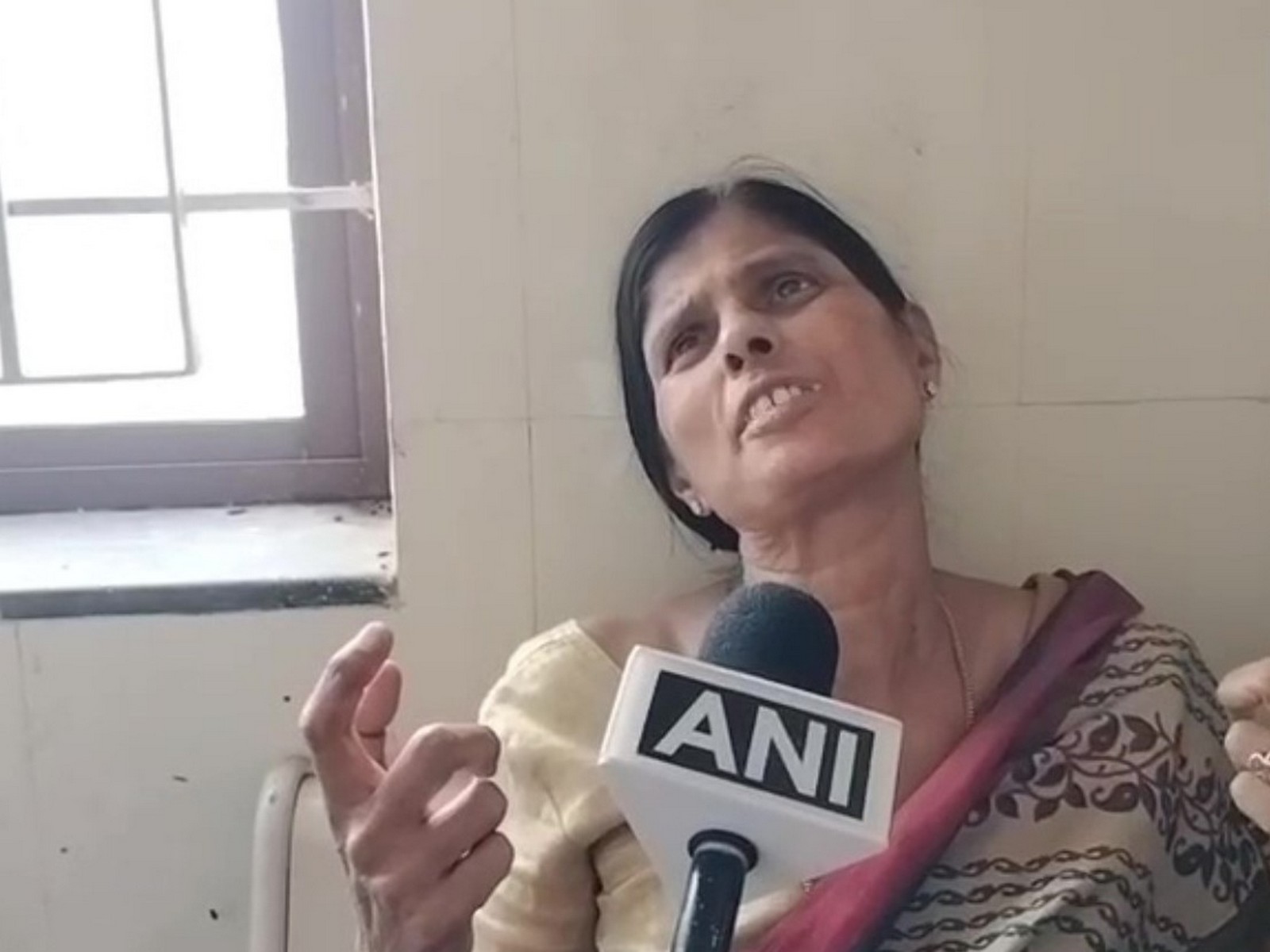 Mother of deceased physiotherapist Sai Surabhi. (Photo/ANI)