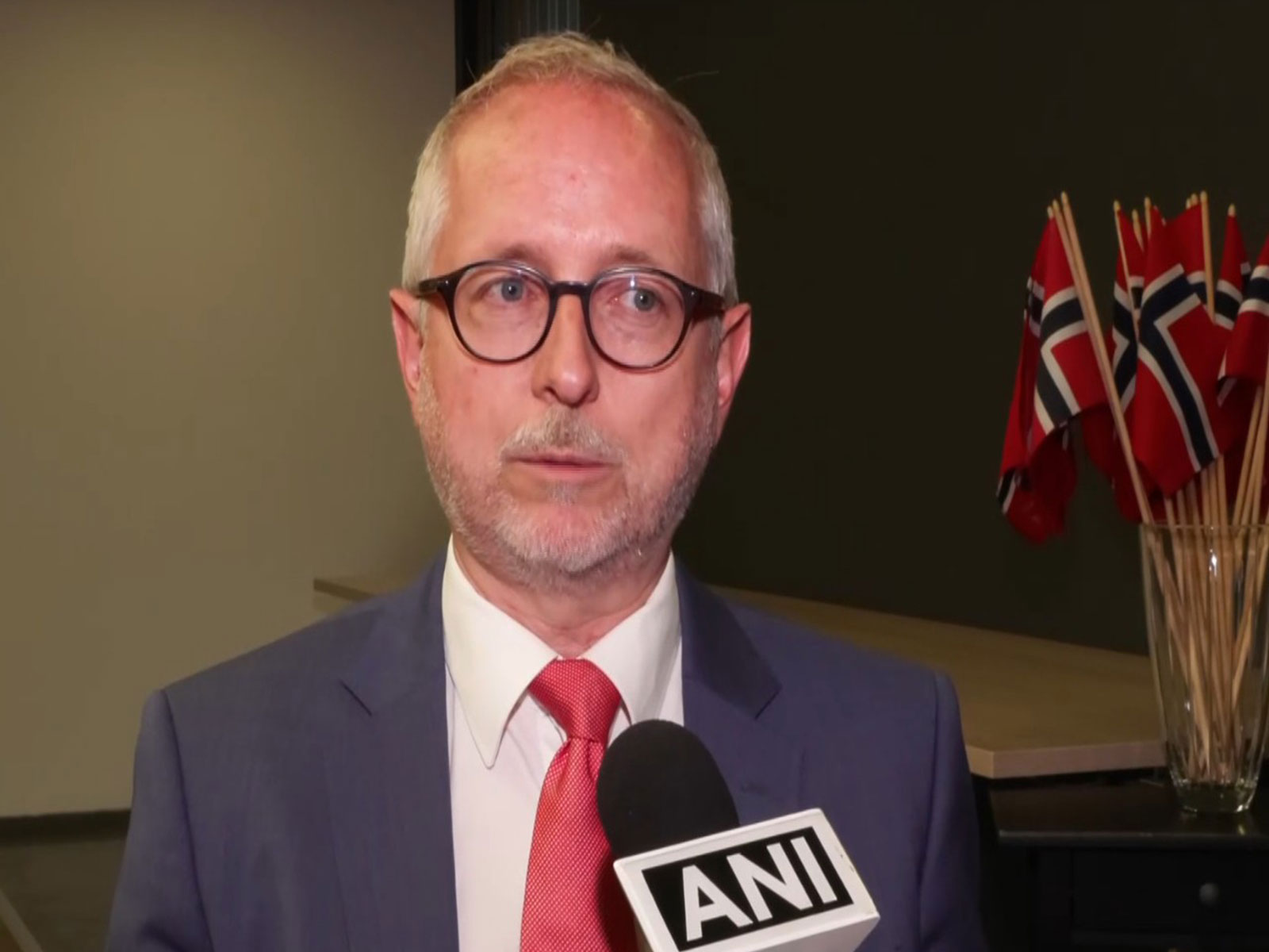 ard Vegar Solhjell, CEO of Renewables Norway (Fornybar Norge) and former Norwegian Minister of Education and Minister of Environment (Photo/ANI)