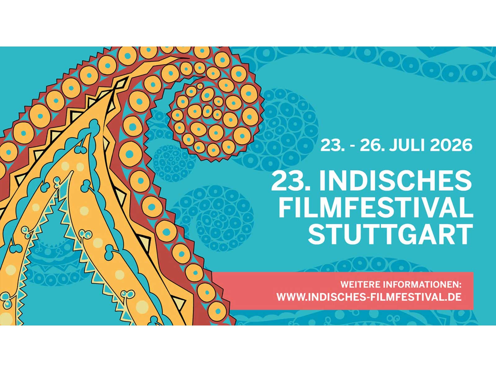 Stuttgart Indian Film Festival poster (Photo/Stuttgart Indian Film Festival)