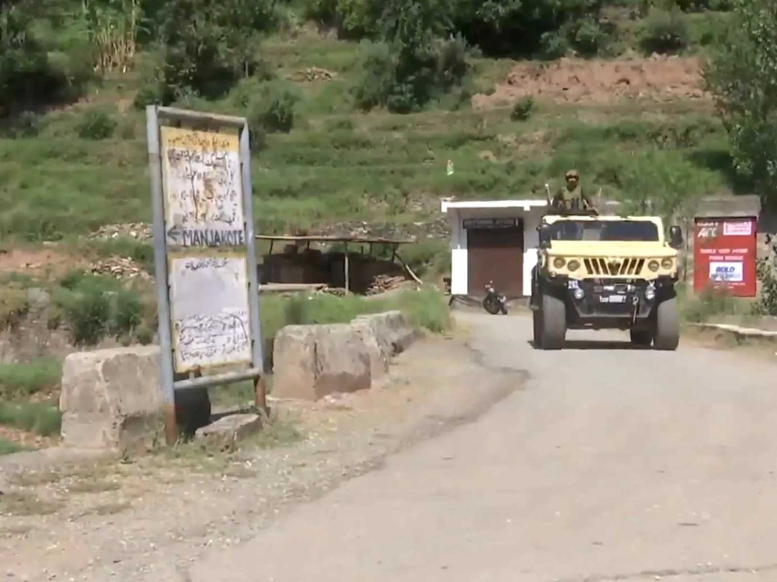 Security forces conducting 'operation Sheruwali' (Photo/ANI)