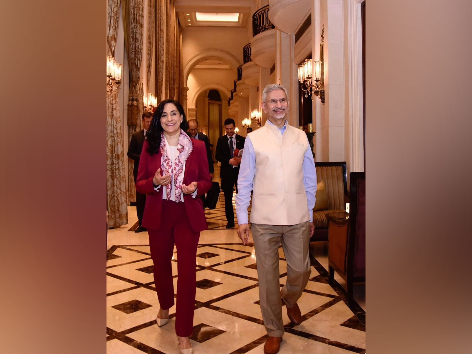 External Affairs Minister S Jaishankar and Canadian Foreign Minister Anita Anand (Photo: X@DrSJaishankar)