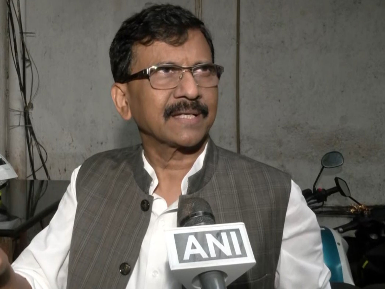 Shiv Sena (UBT) MP Sanjay Raut (Photo/ANI)