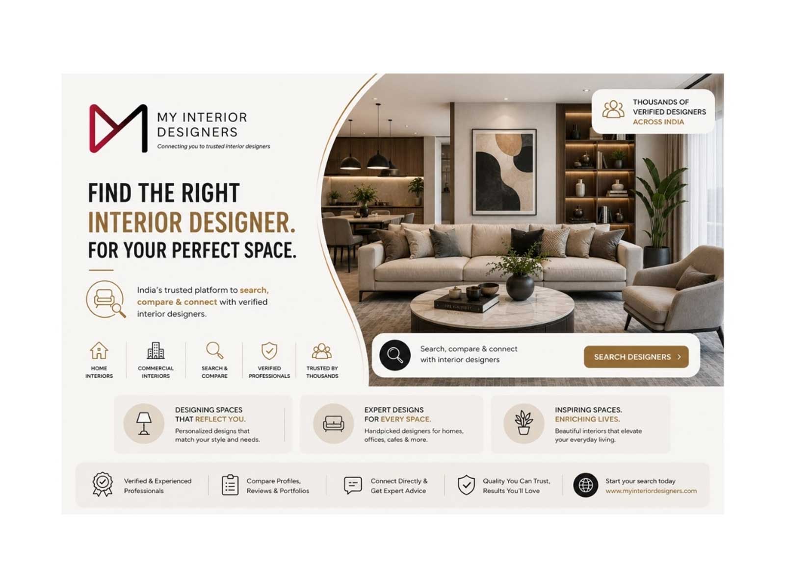 My Interior Designers Captures Mumbai's Expanding Interior Market from Practical Value to Luxury-Led Living