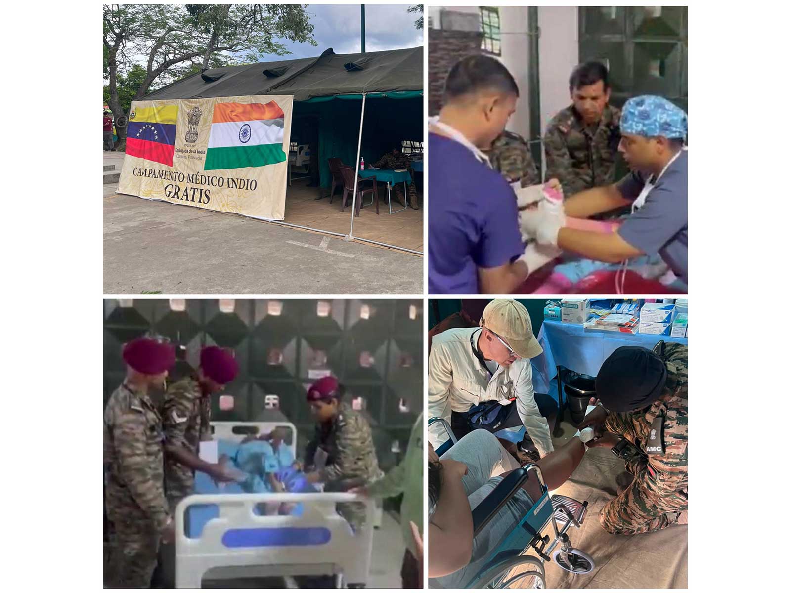 Relief efforts being carried out by Indian medical professionals (Photo: X@DrSJaishankar)