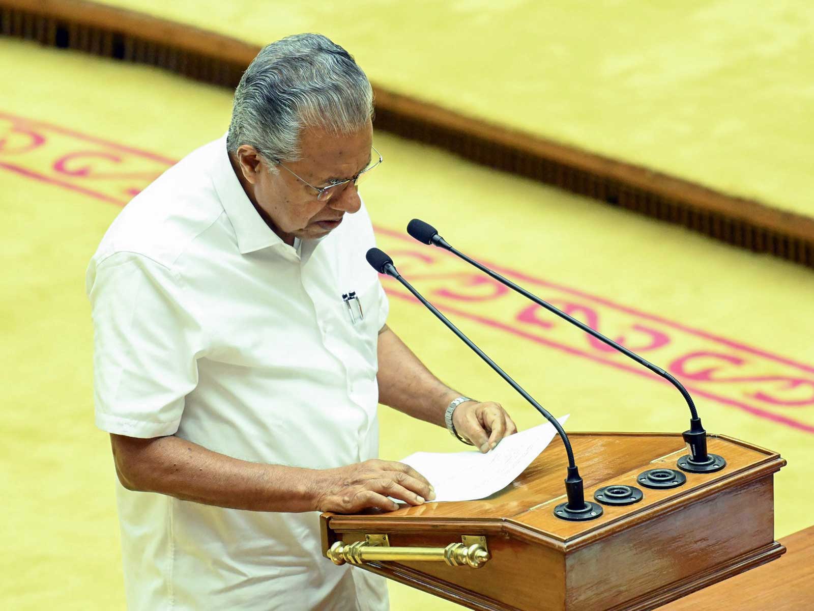 Former Keralam CM Pinarayi Vijayan (Photo/ANI)