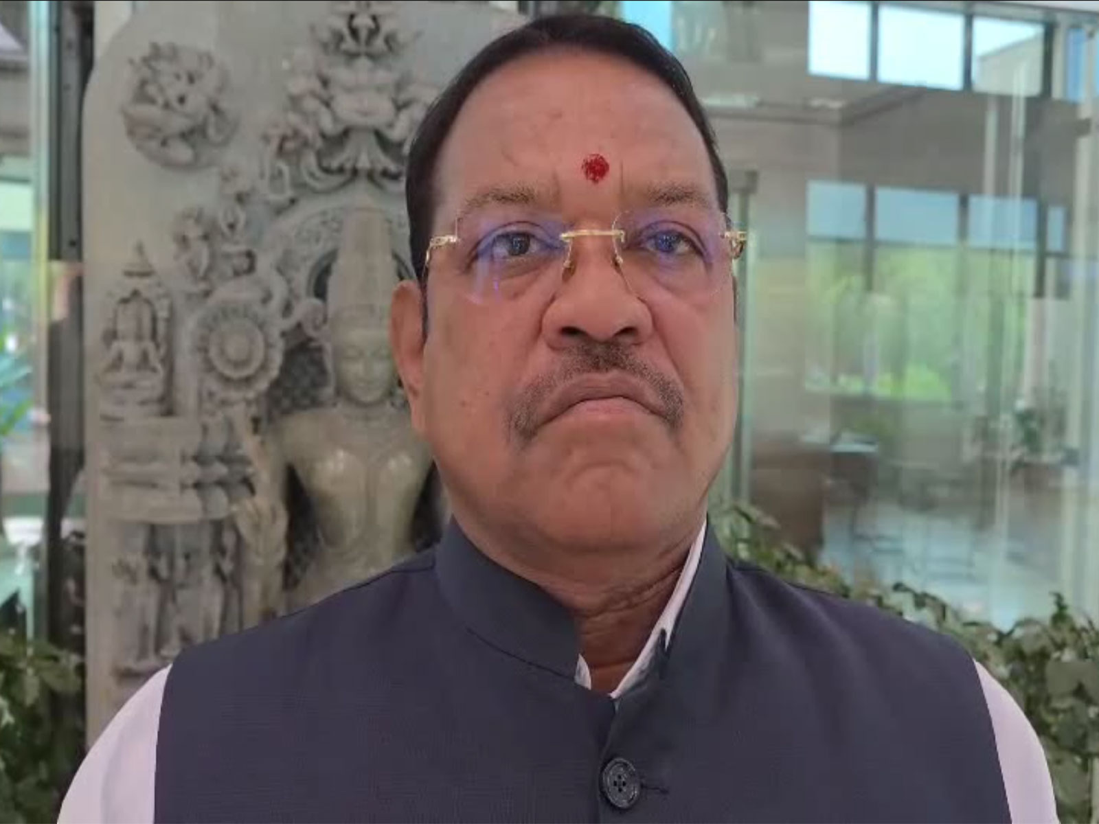 Shrirang Appa Chandu Barne, Chairperson of the Parliamentary Standing Committee on Energy (Photo/ANI)