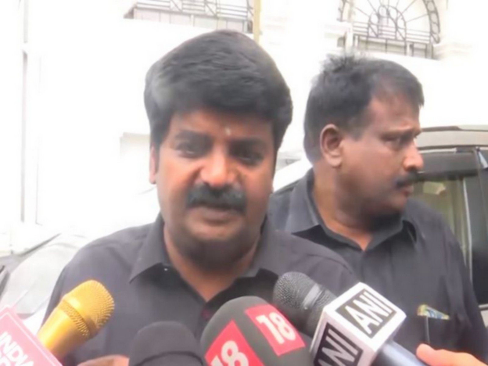 Former Tamil Nadu Minister C Vijayabaskar (Photo/ANI)