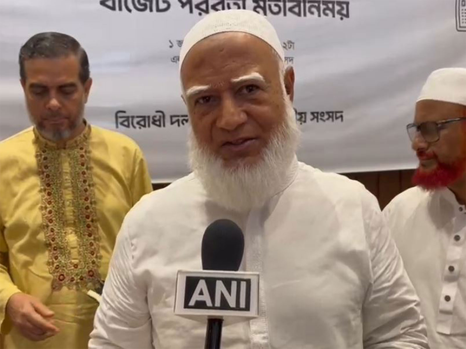 Bangladesh Jamaat-e-Islami Ameer Leader Shafiqur Rahman (Photo/ANI)