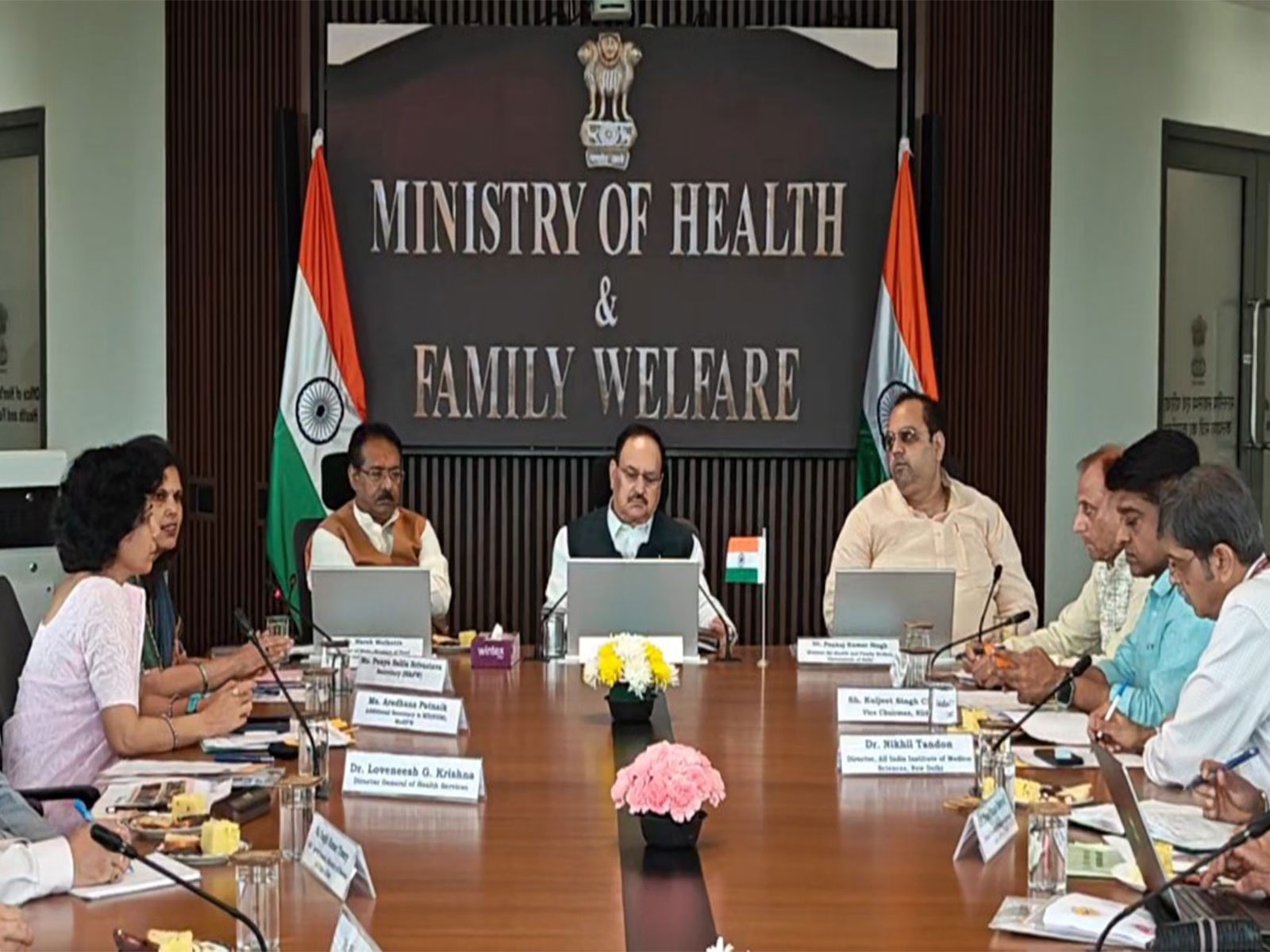  Union Health Minister Shri J.P. Nadda  (Photo/ANI)