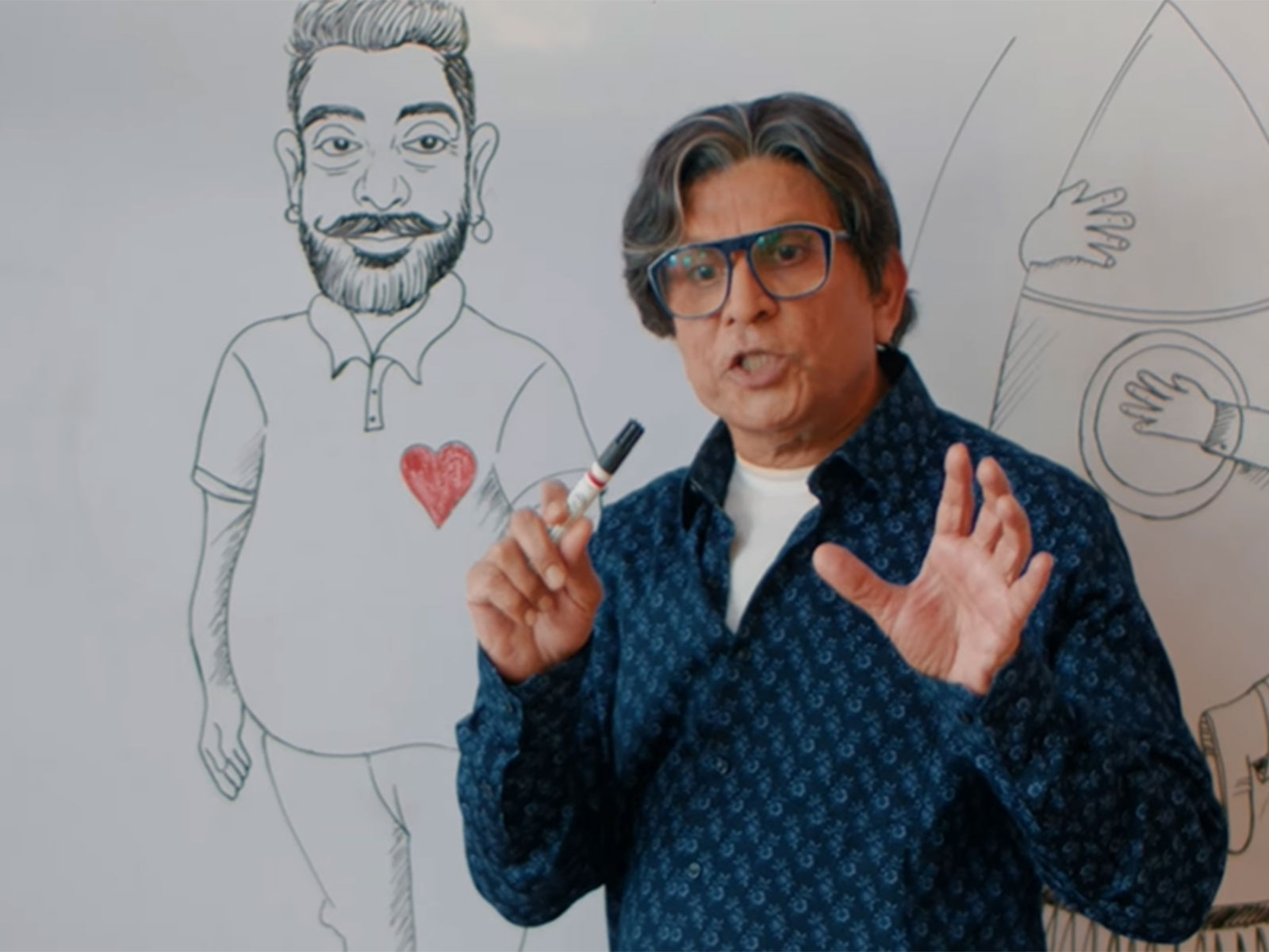 Annu Kapoor in 'Uttar Da Puttar' trailer (Photo/Instagram@bajpayee.manoj)