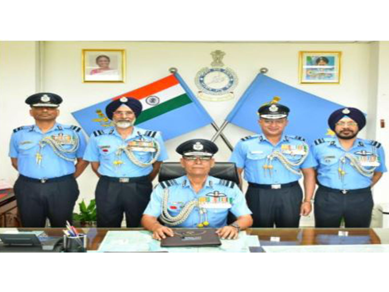 Air Marshal Jasvir Singh Mann takes charge as AOC-in-C of Southern Air Command (Photo/PIB)