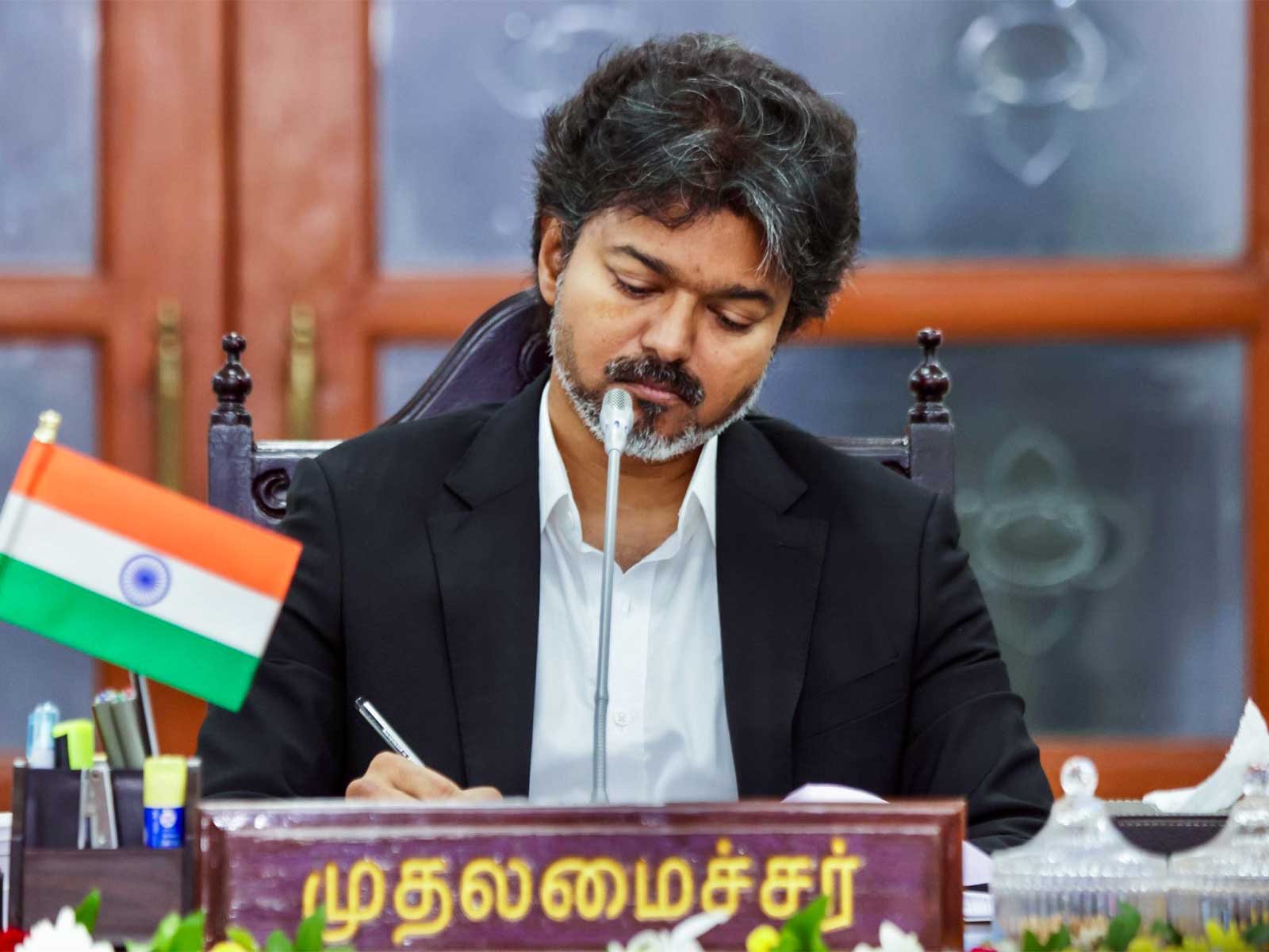 Tamil Nadu Chief Minister C Joseph Vijay (File photo/ANI)