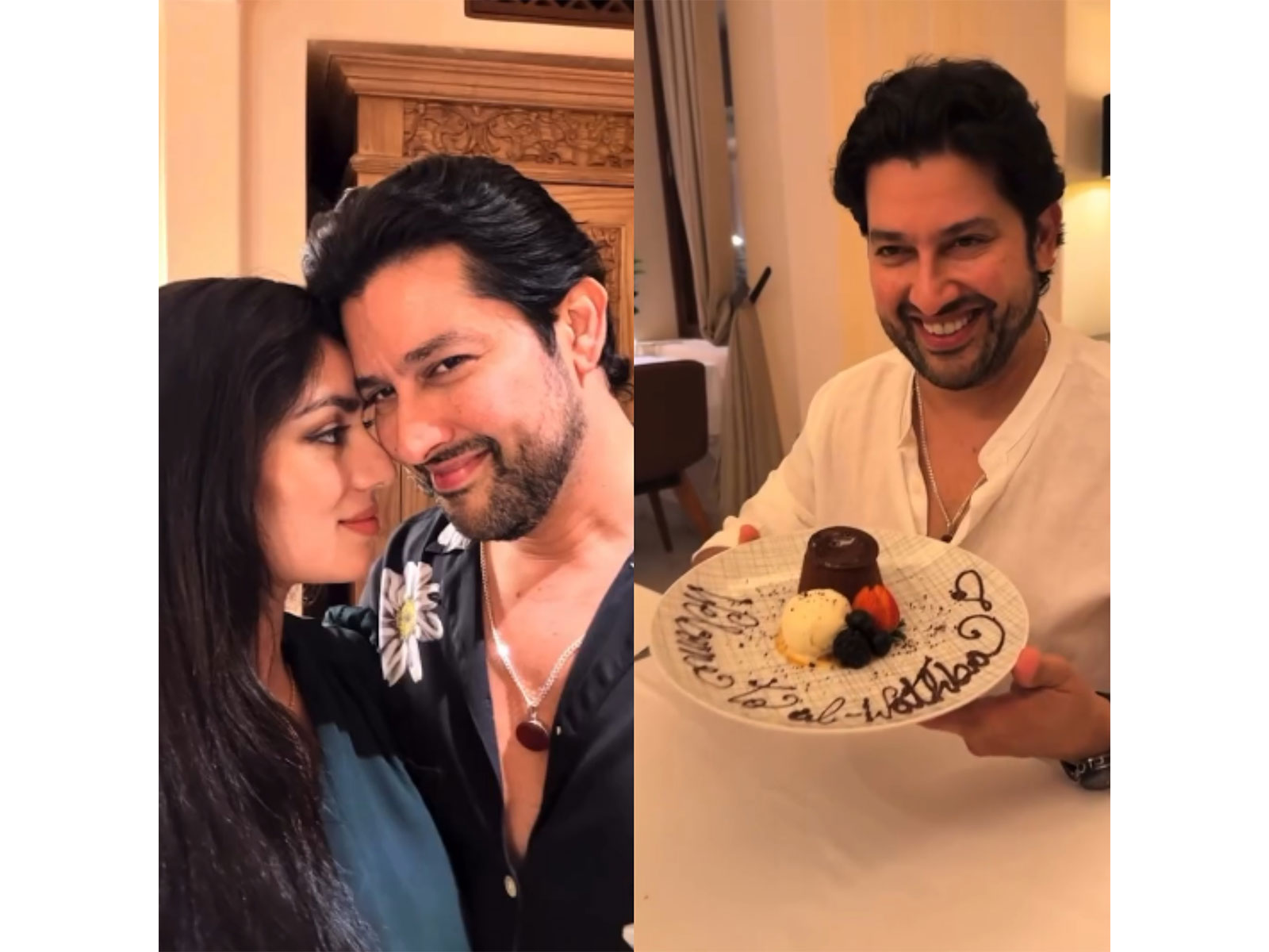 Aftab Shivdasani with his wife Nin Dusanj (Photo/Instagram@aftabshivdasani)