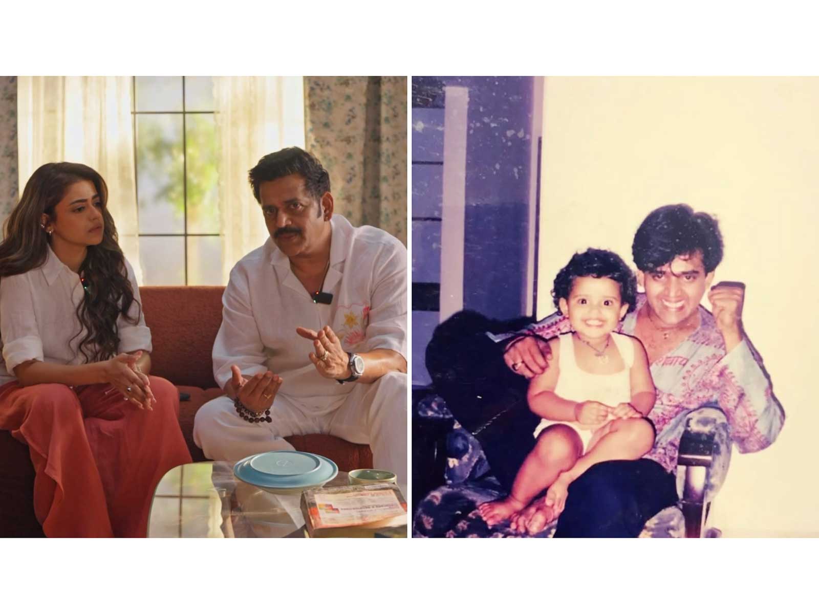 Ravi Kishan and daughter Rivva (Photos/instagram/@itsrivakishan)