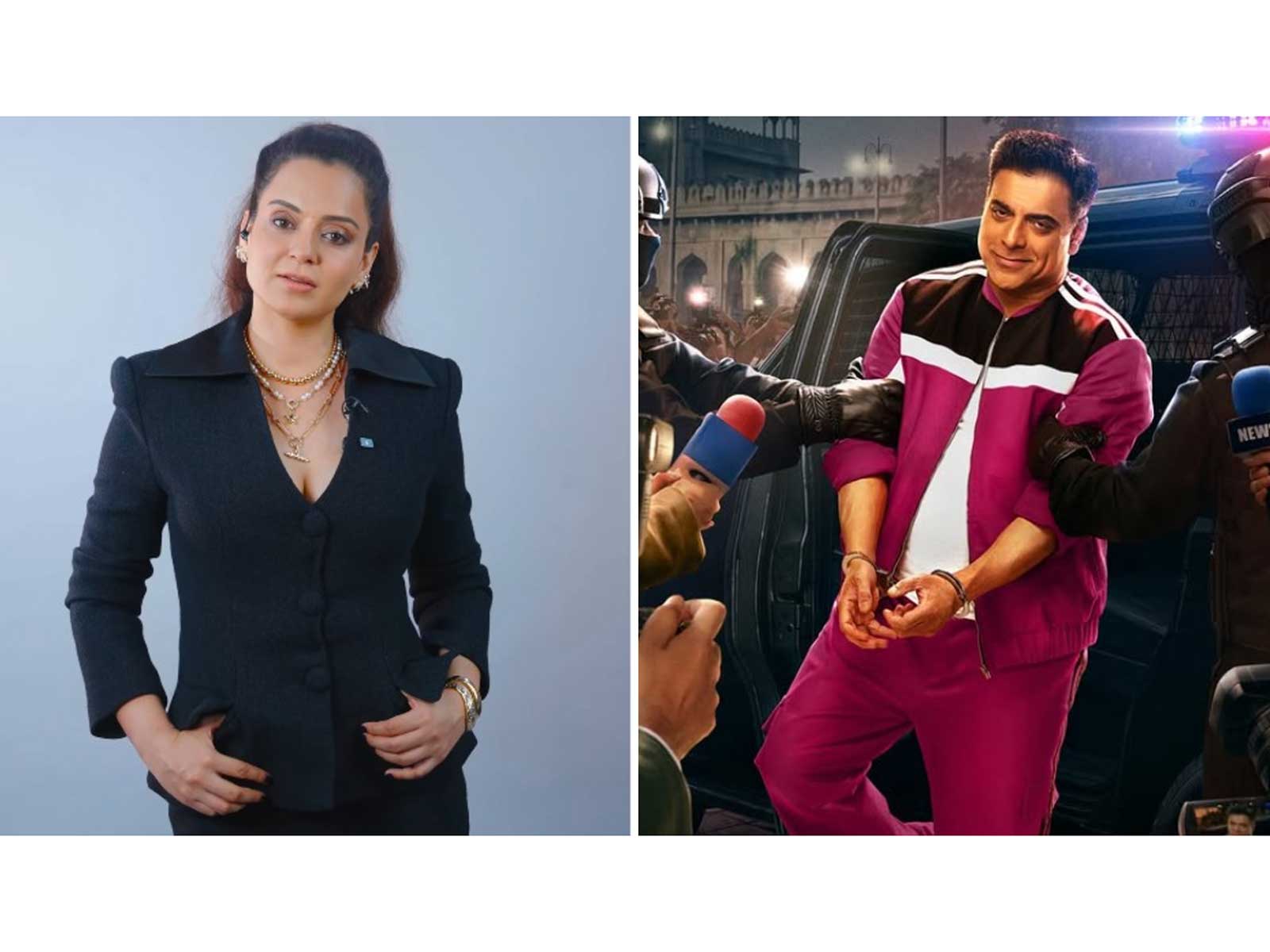 Kangana Ranaut (L) Ram Kapoor (R) (Photos/Netflix)