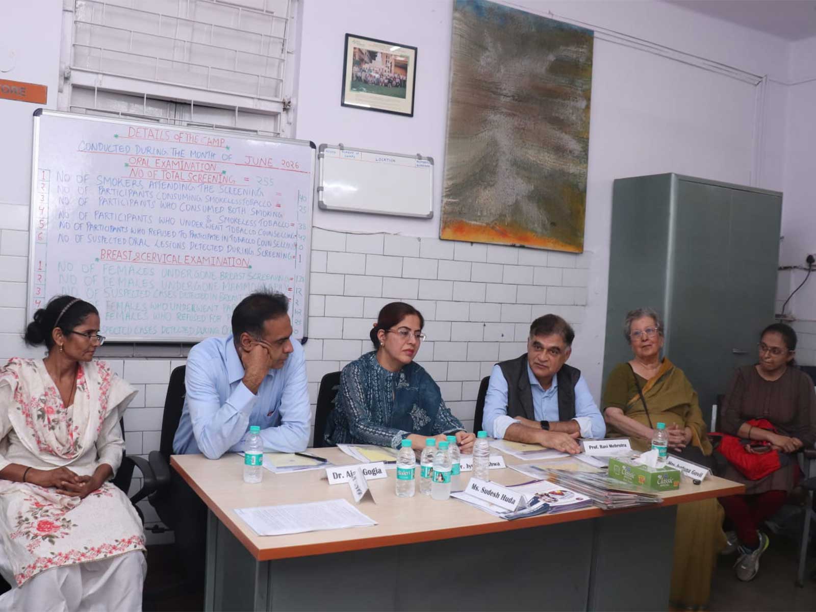Media roundtable organised by Indian Cancer Society (Photo/ANI)