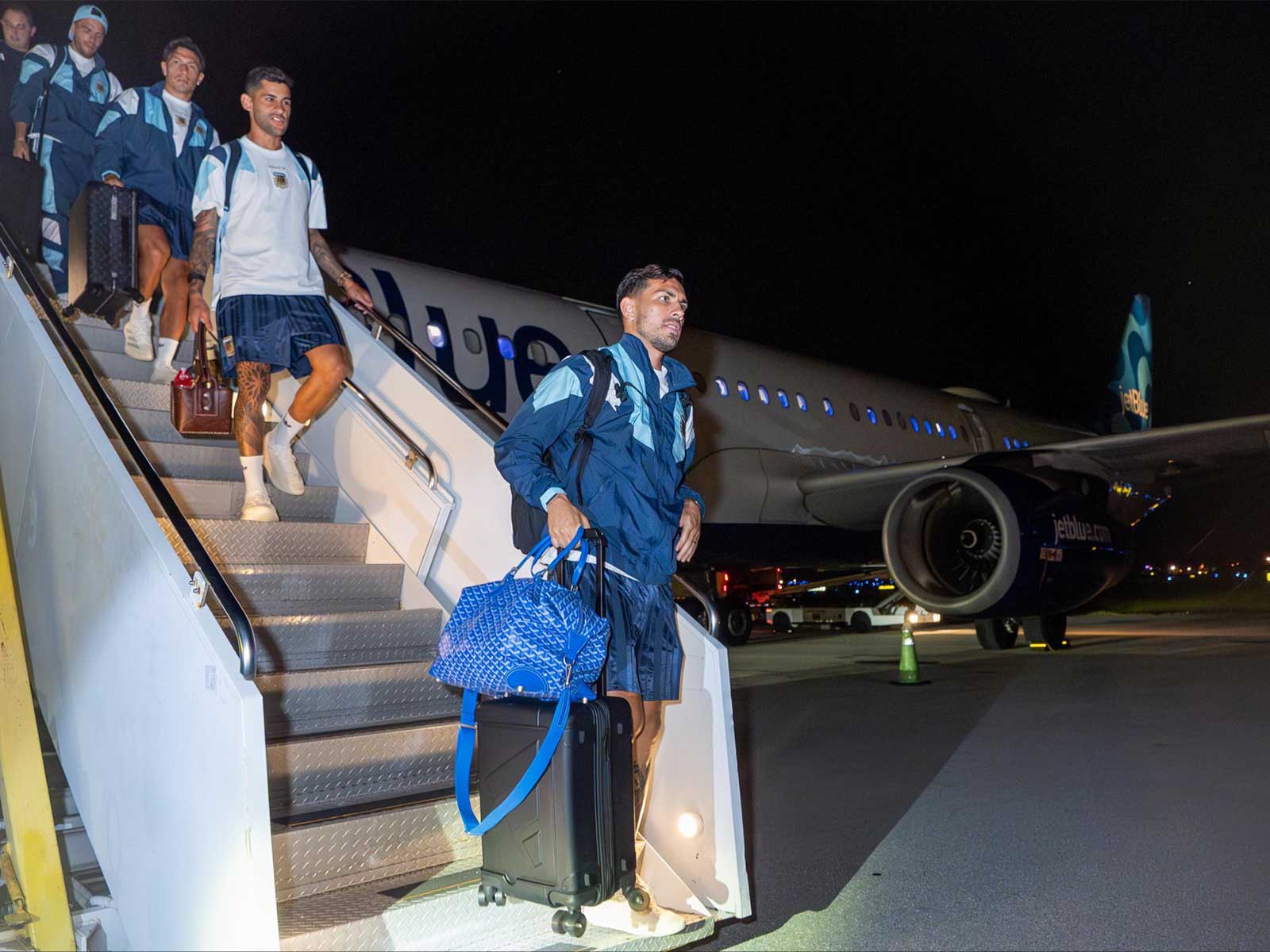 Argentina team has reached Miami. (Photo: @argentina X)