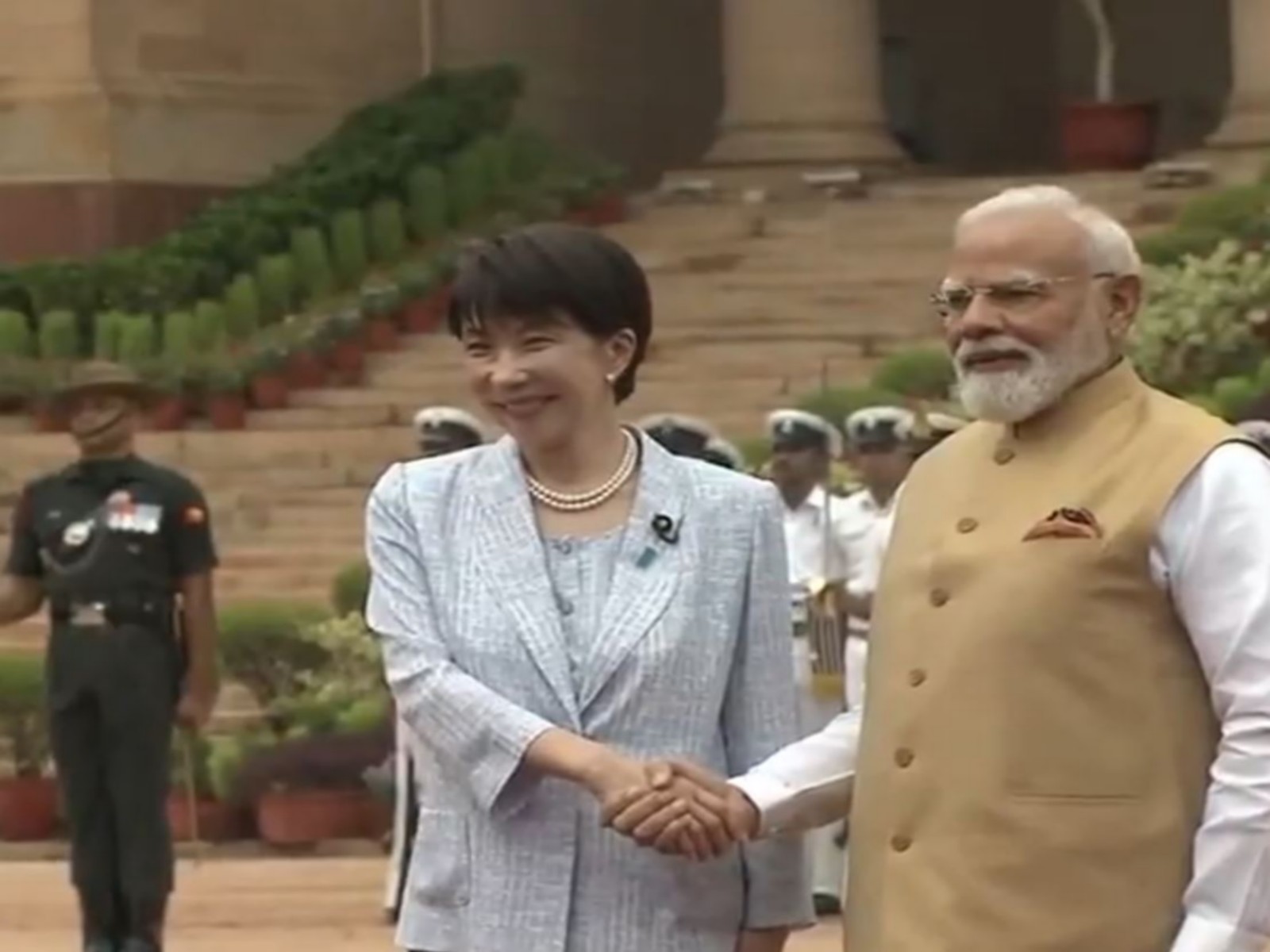 Japanese Prime Minister Sanae Takaichi and Prime Minister Narendra Modi (Photo/ANI)