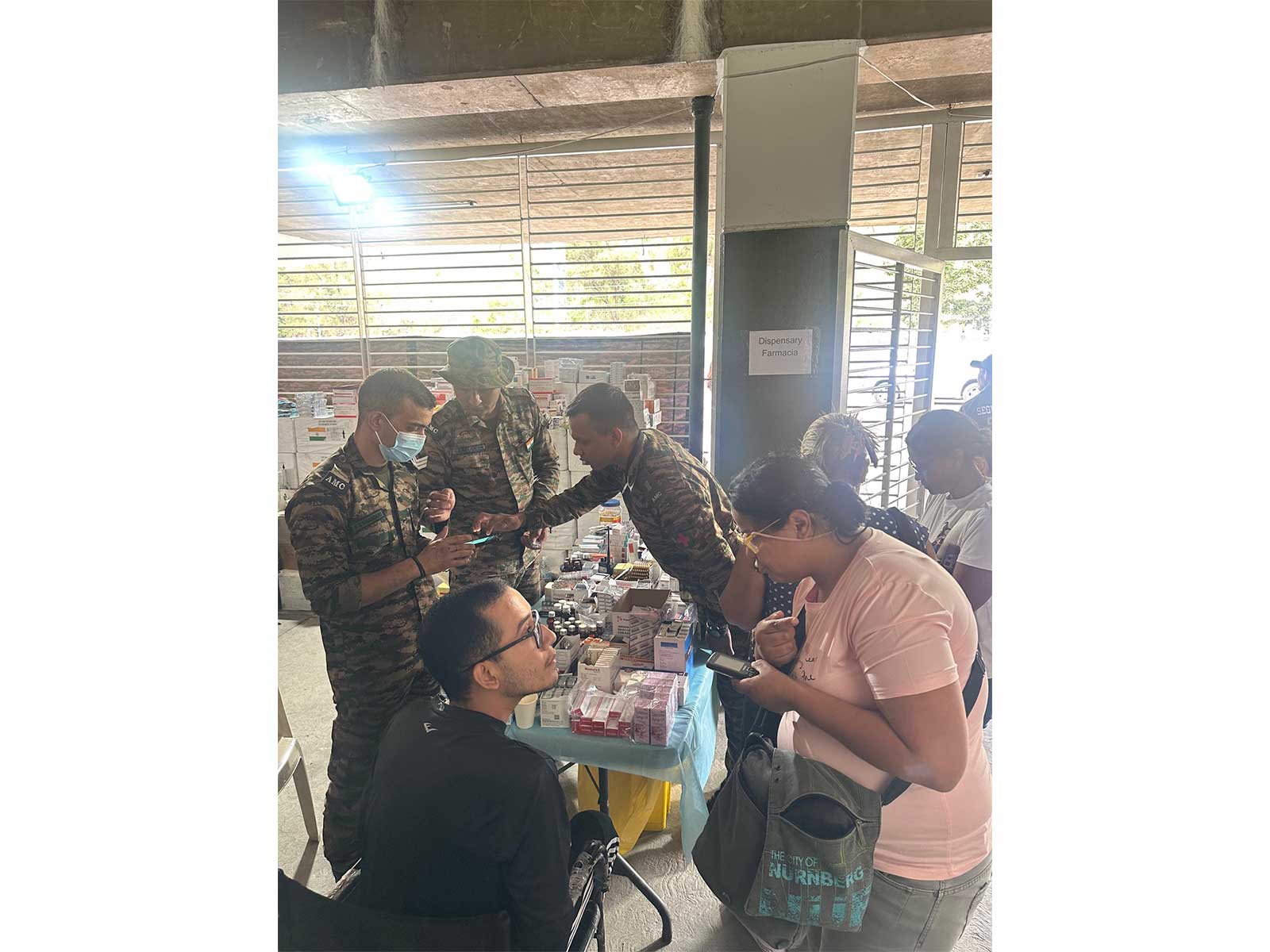 Humanitarian and medical aid being provided at Army Field Hospital in Venezuela under Operation Amistad (Photo/X/#MEAIndia)