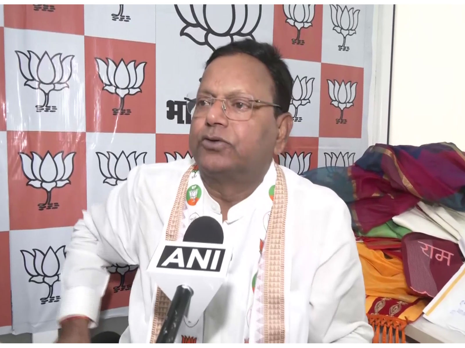  Uttar Pradesh BJP President Pankaj Chaudhary (Photo/ANI)