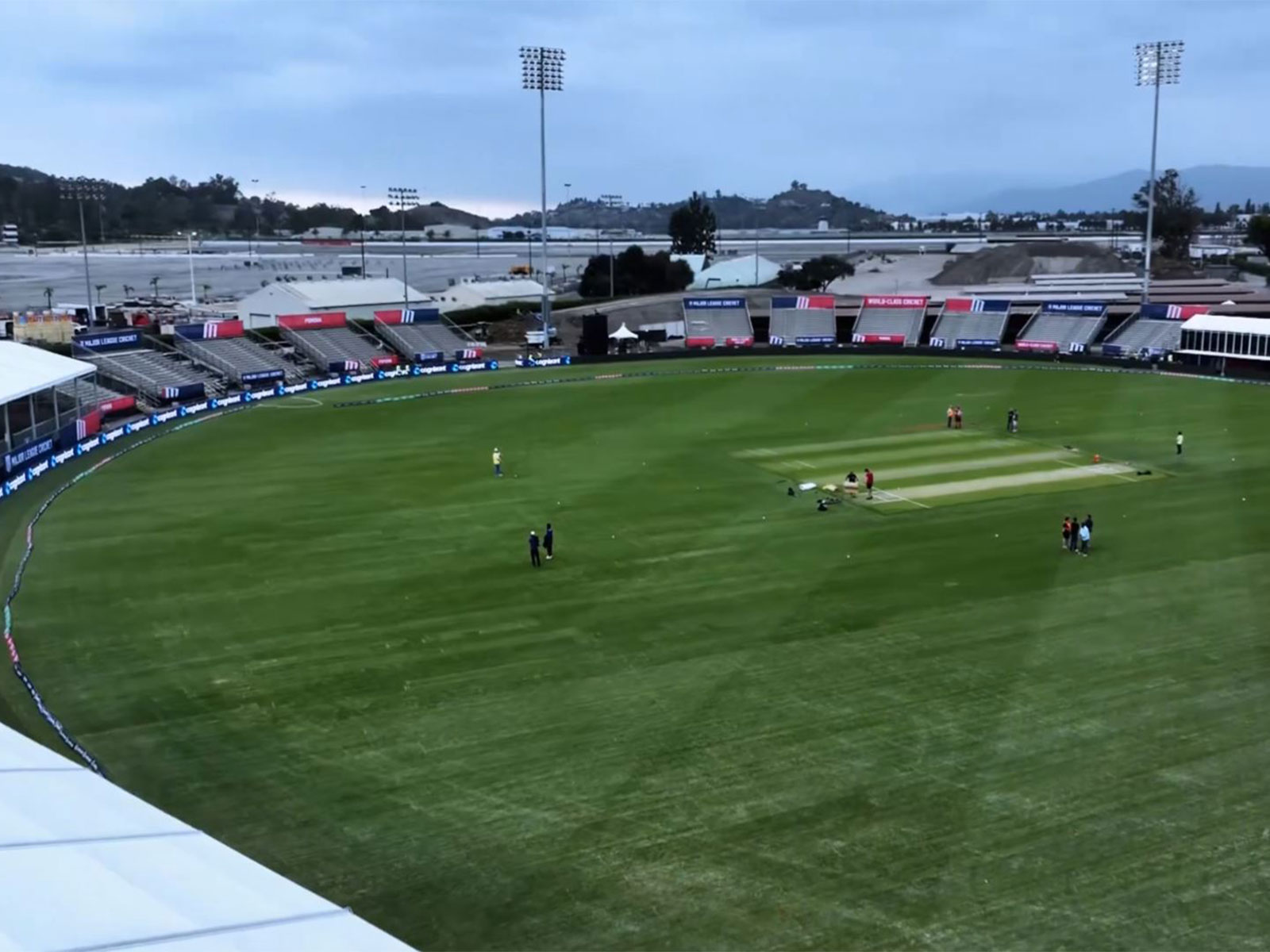 Knight Riders Cricket Ground, LA (Photo/@iamsrk)
