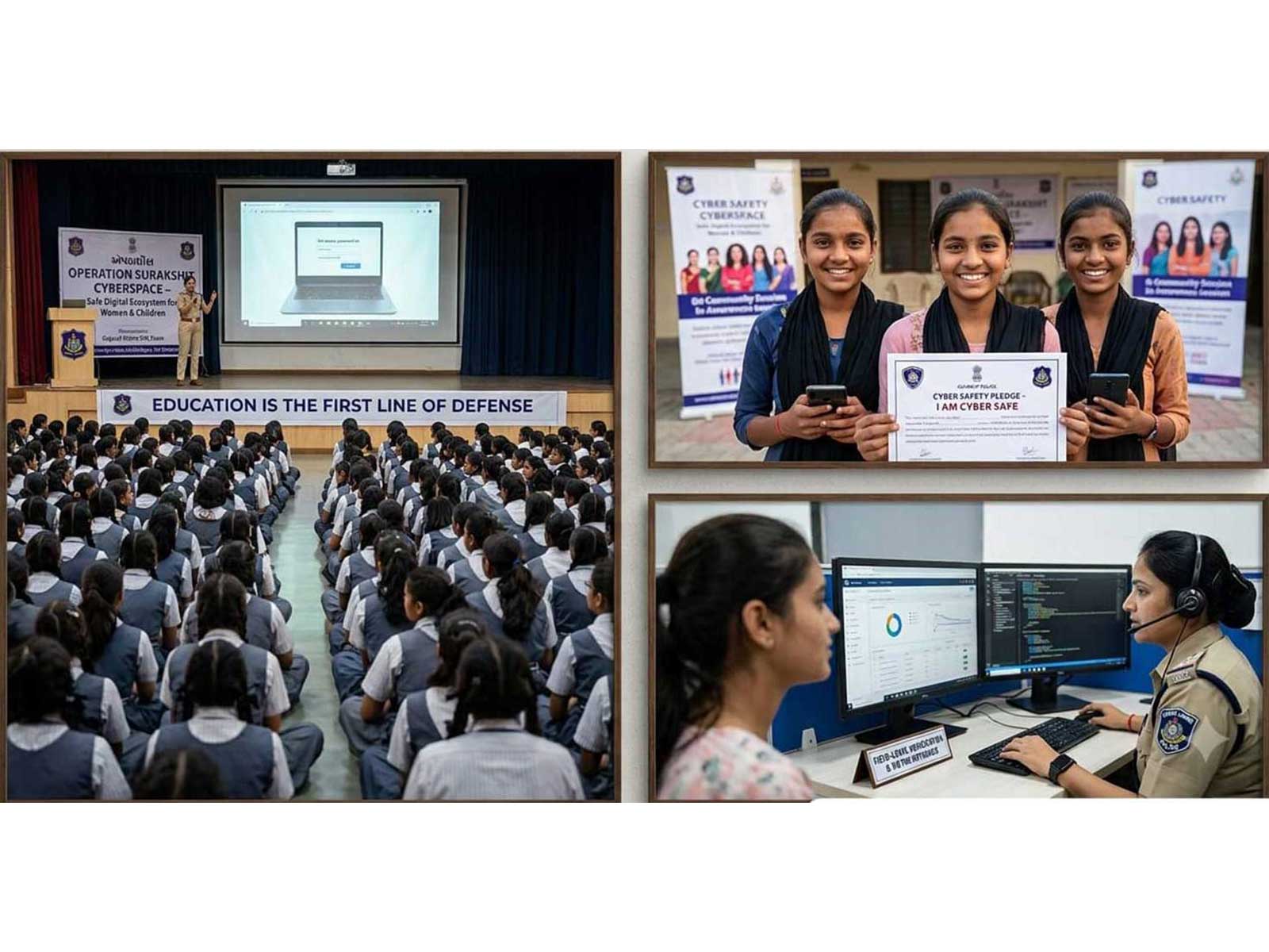 Operation Surakshit Cyberspace (Photo/GujaratCMO)