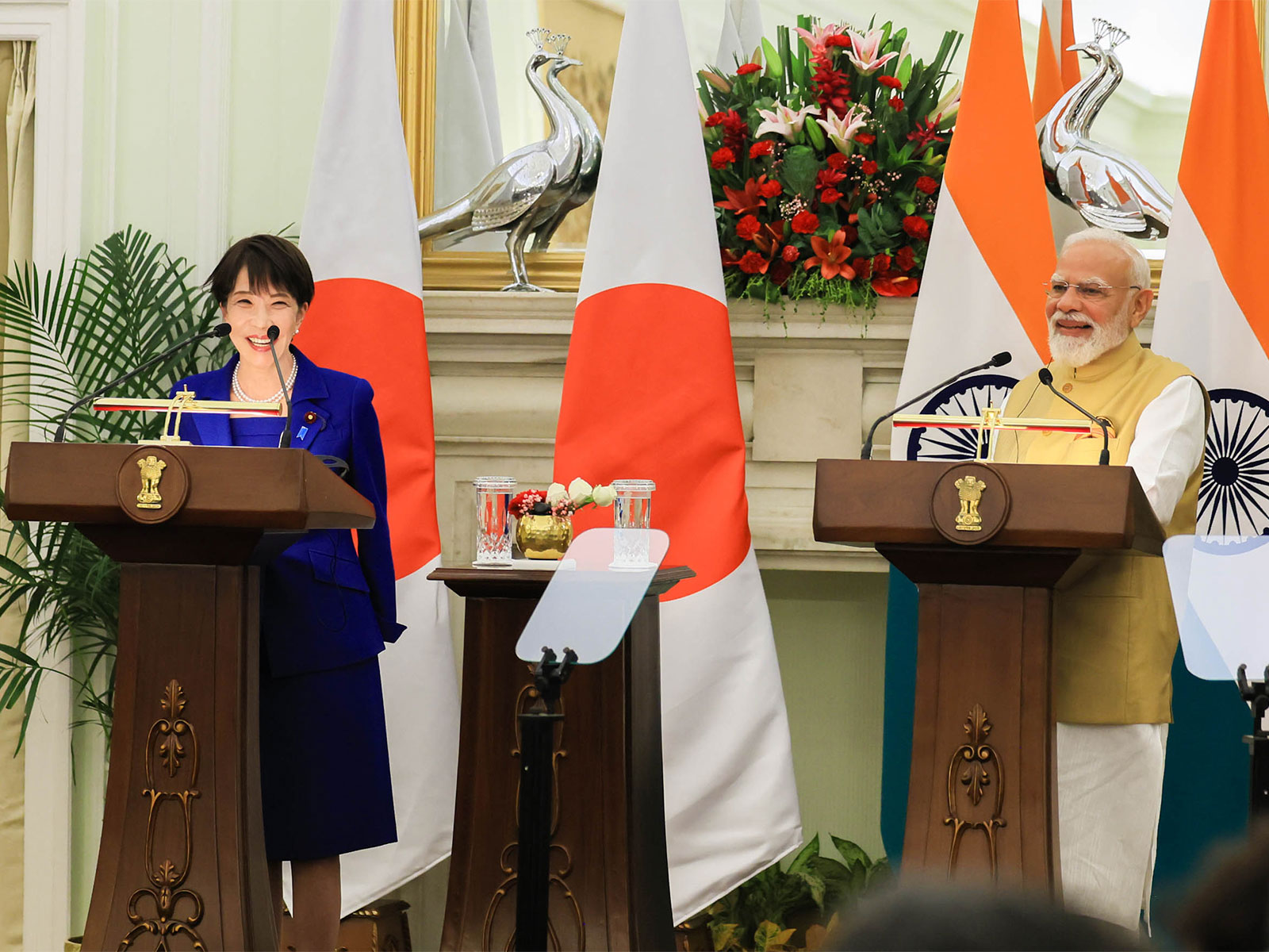 Japanese Prime Minister Sanae Takaichi and Prime Minister Narendra Modi (Photo: X@PressSec_JP)