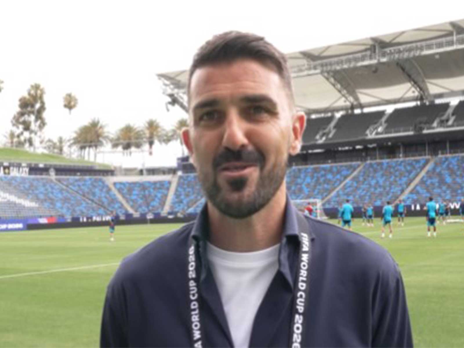 David Villa. (Photo: @SEFutbol X)