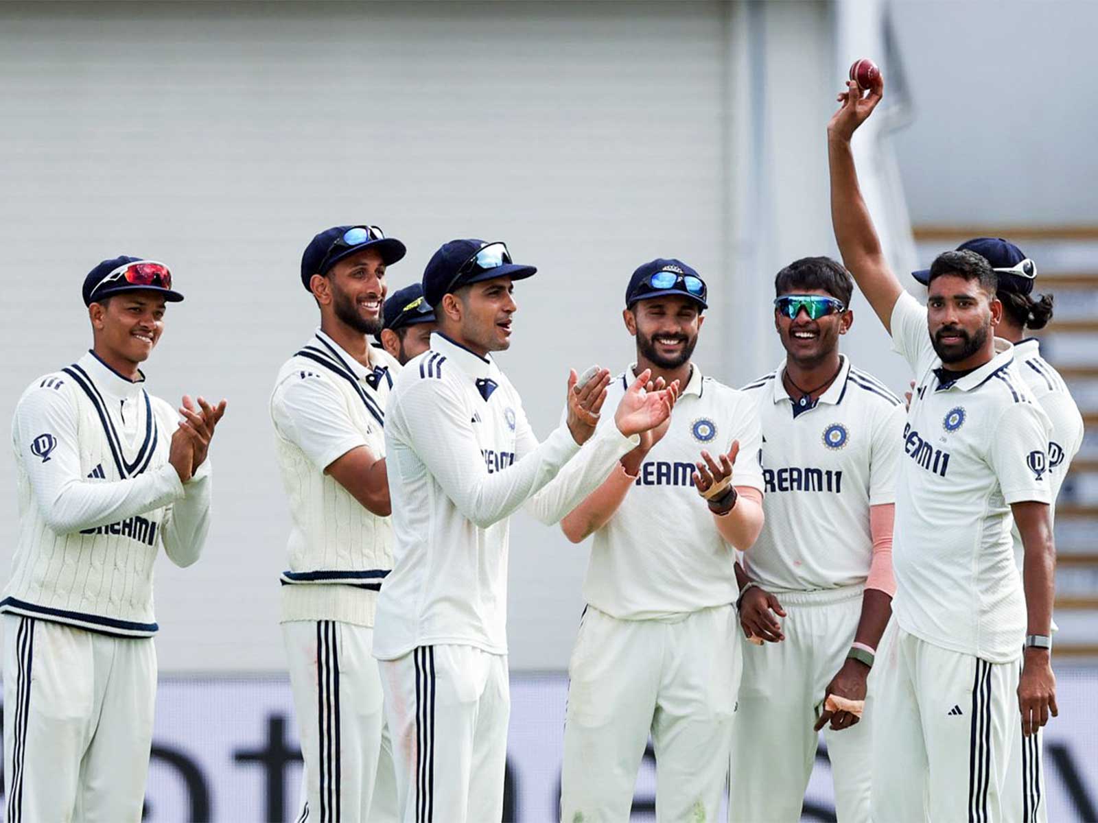 Indian test team players (Photo/ANI)