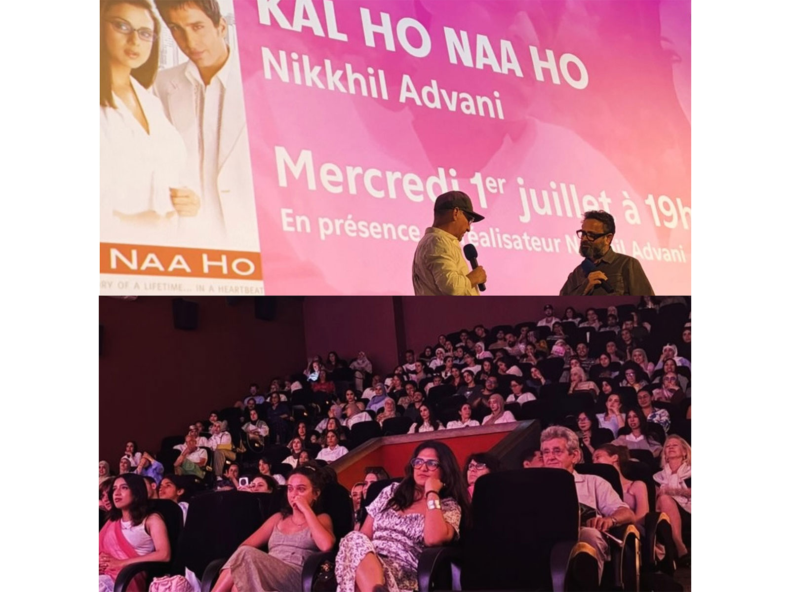 Kal Ho Naa Ho screening in Morocco (Photo/Instagram@nikkhiladvani)