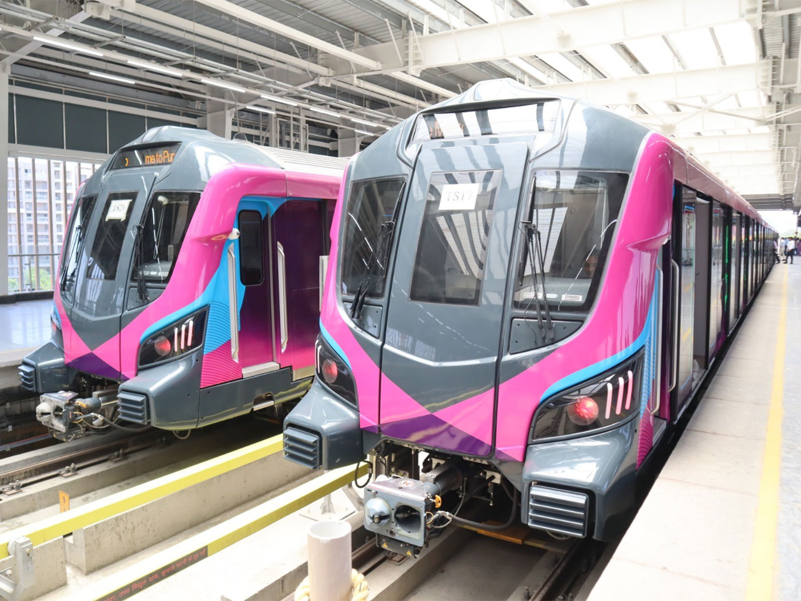 Pune Metro Line image (Photo/ANI)