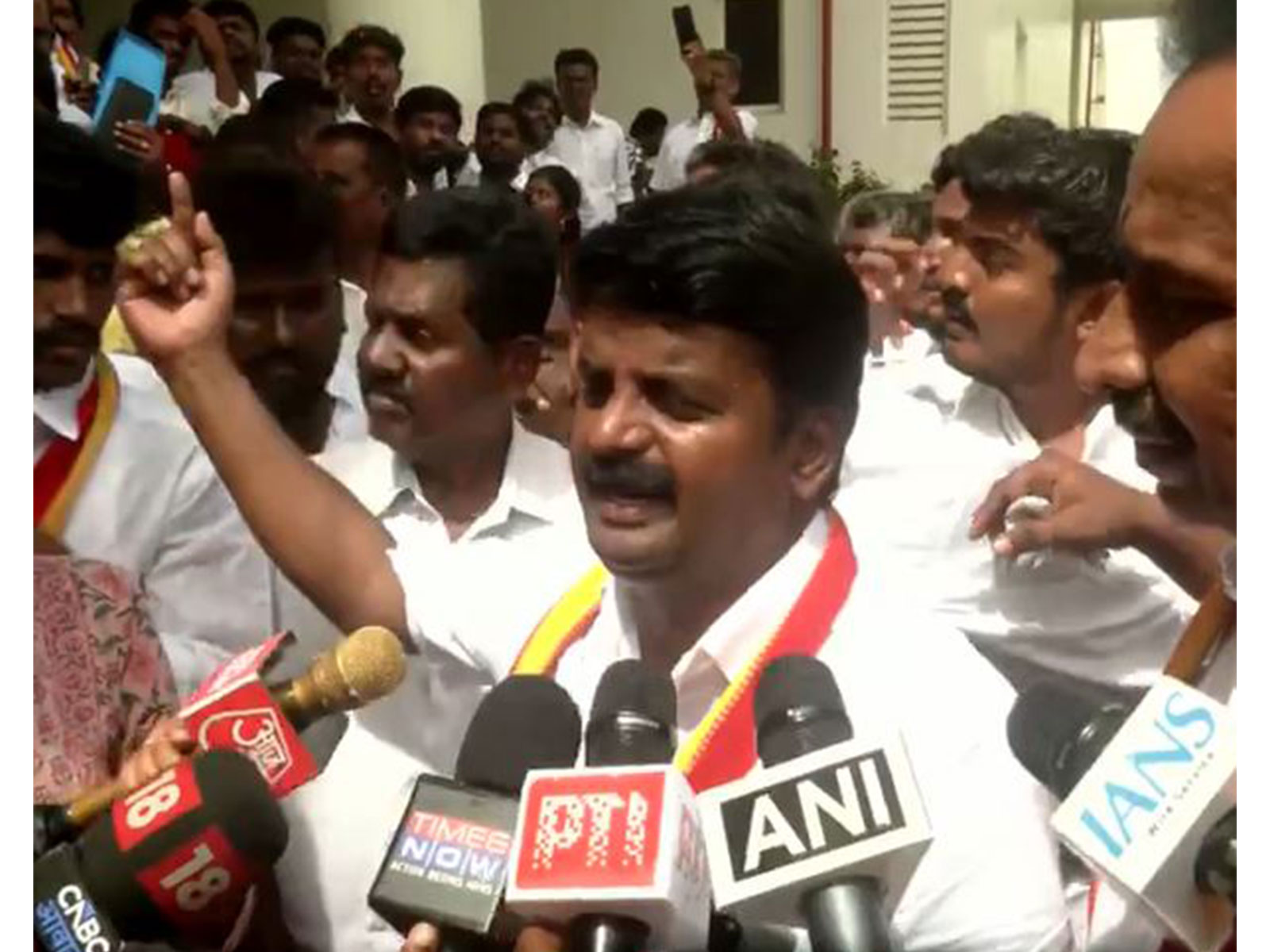  Former AIADMK Minister C. Vijayabaskar (Photo/ANI)