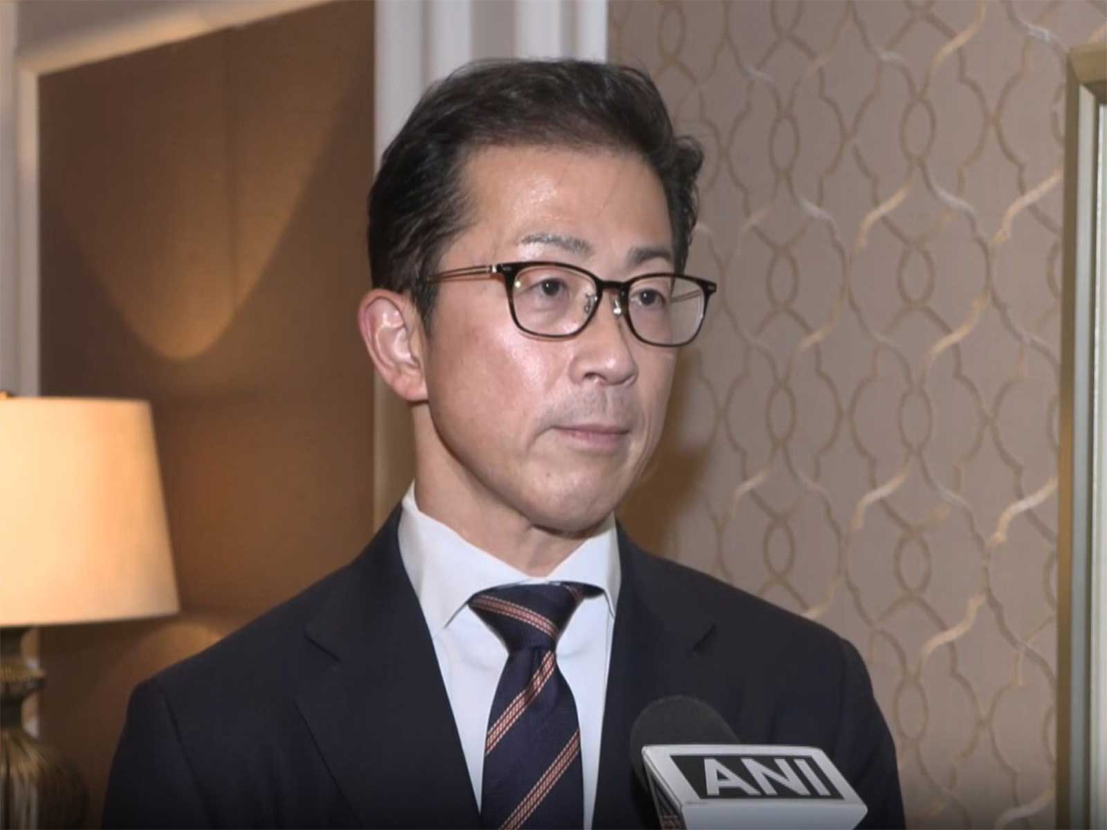 Japanese Prime Minister Sanae Takaichi's Press Secretary and Official Spokesperson, Toshihiro Kitamura (Photo/ANI)