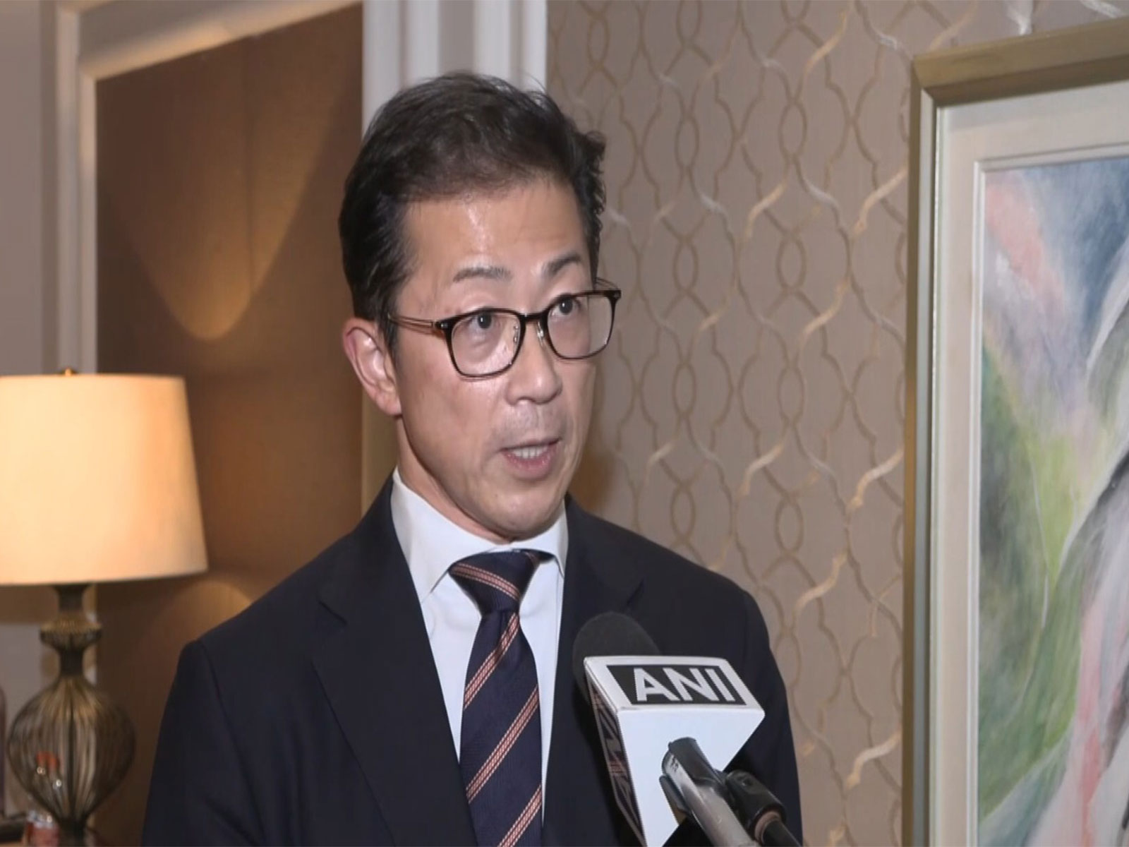 Toshihiro Kitamura, Press Secretary/DG for Press and Public Diplomacy at the Ministry of Foreign Affairs (MOFA) of Japan (Photo/ANI)