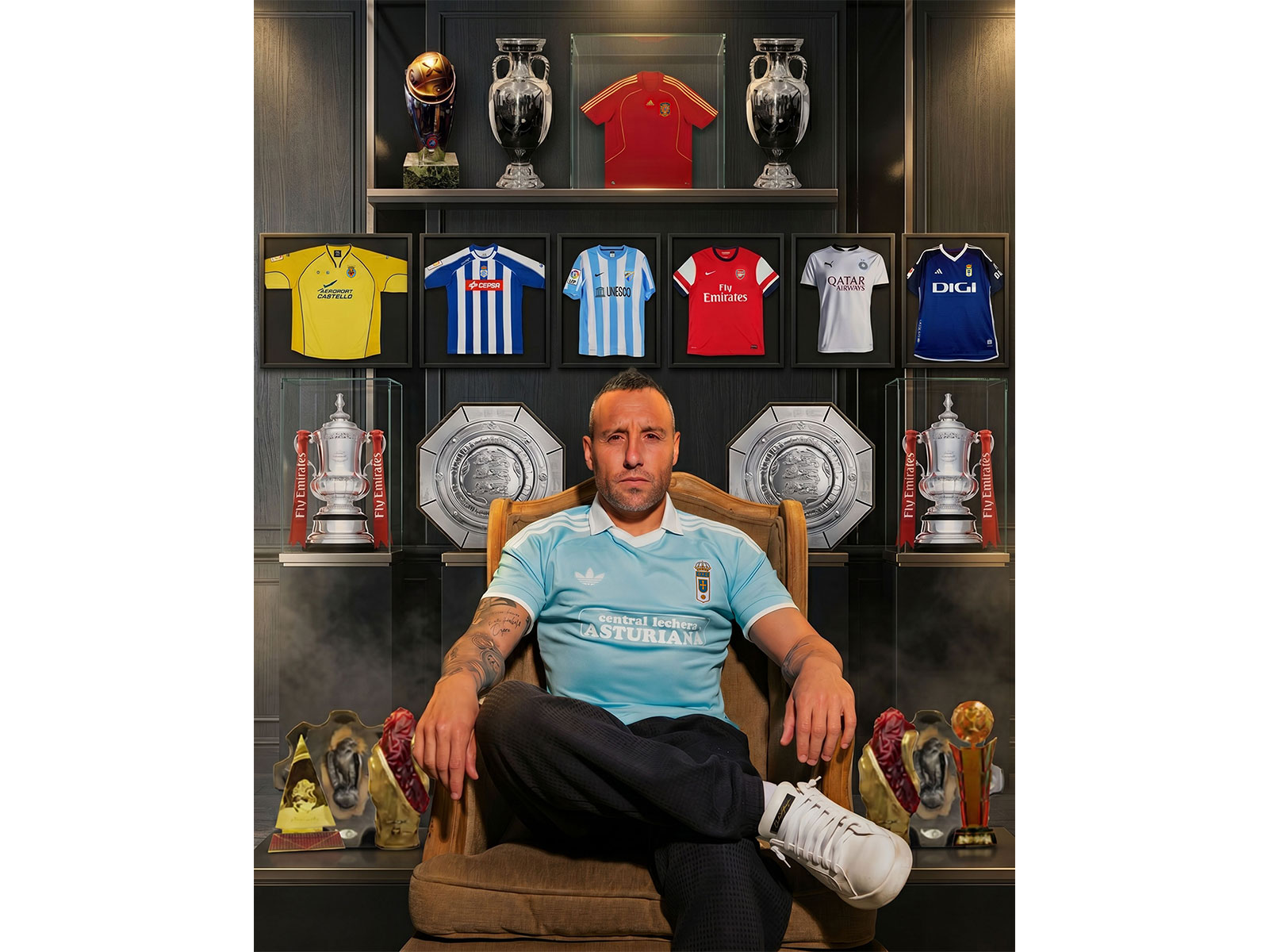 Santi Cazorla. (Photo: X/ @RealOviedo)
