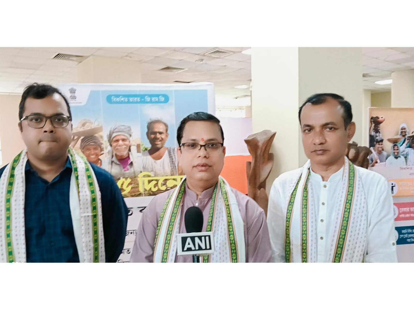 Tripura social welfare and social education minister Tinku Roy (Photo/ ANI))