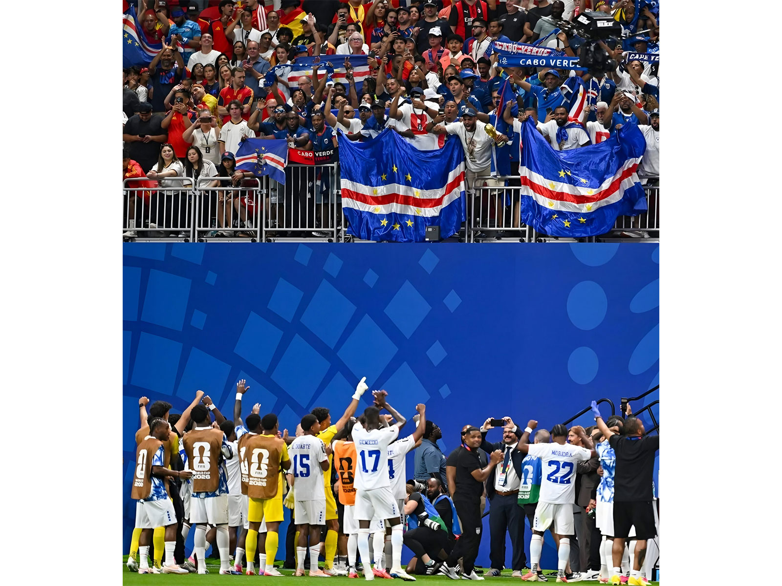 Cabo Verde players in FIFA World Cup 2026. (Photo: X/ @vozinhapr)