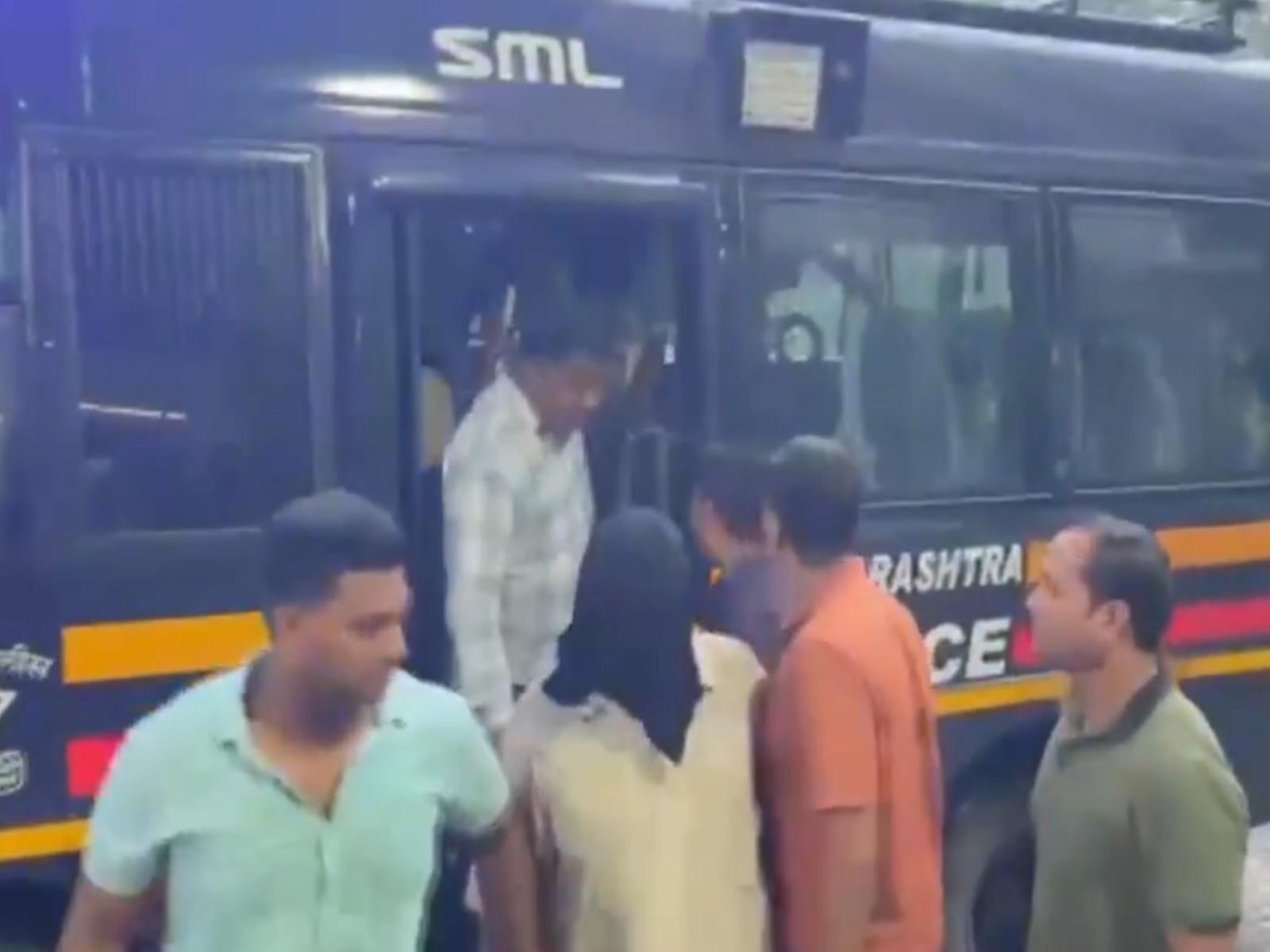 Accused produced before the court (Photo/ANI)