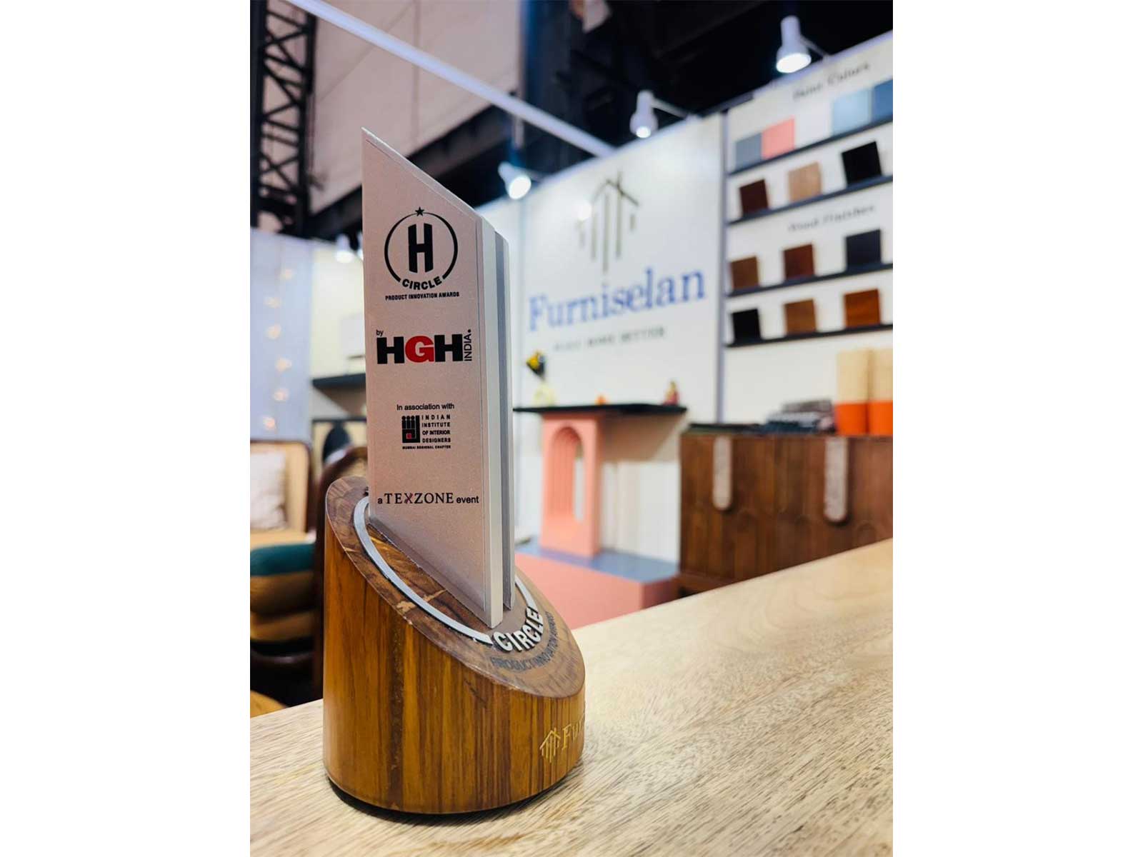 Furniselan Wins H-Circle Award 2026 for Best Product Design Innovation - Furniture Category at HGH INDIA India 2026