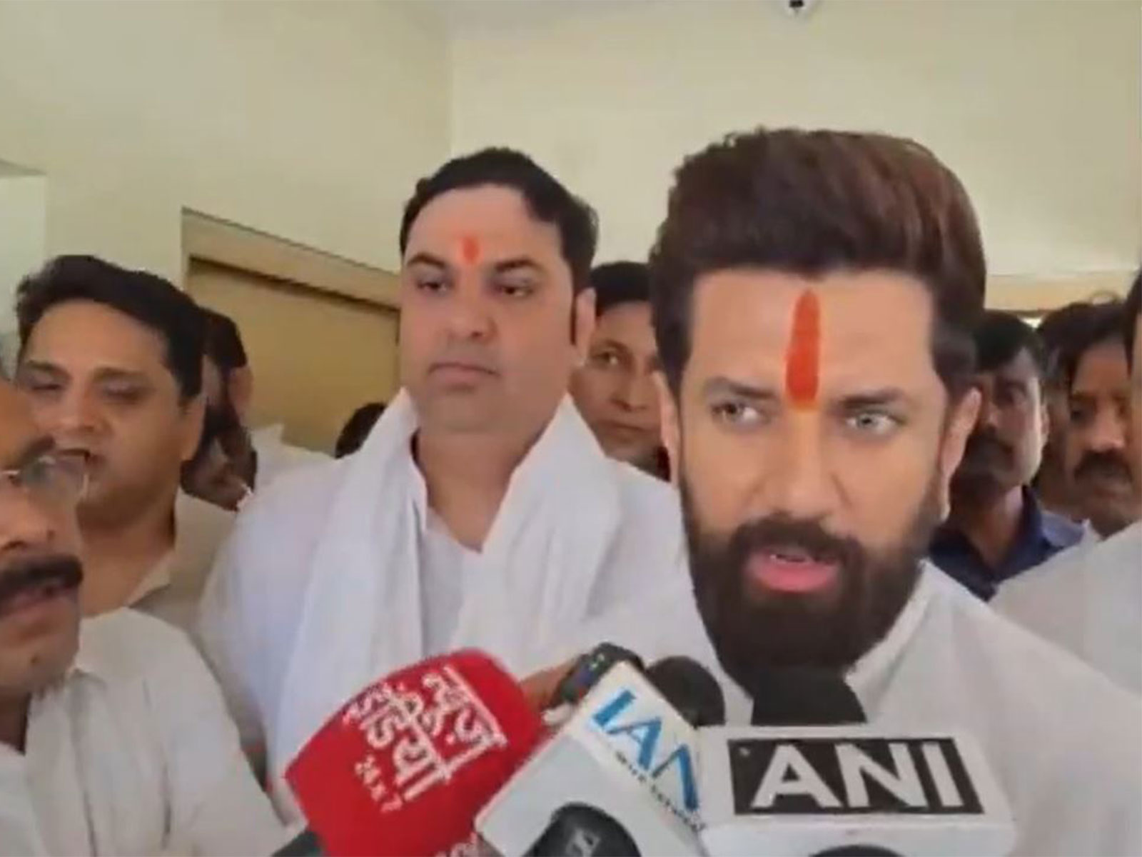 Union Minister Chirag Paswan (Photo/ANI)