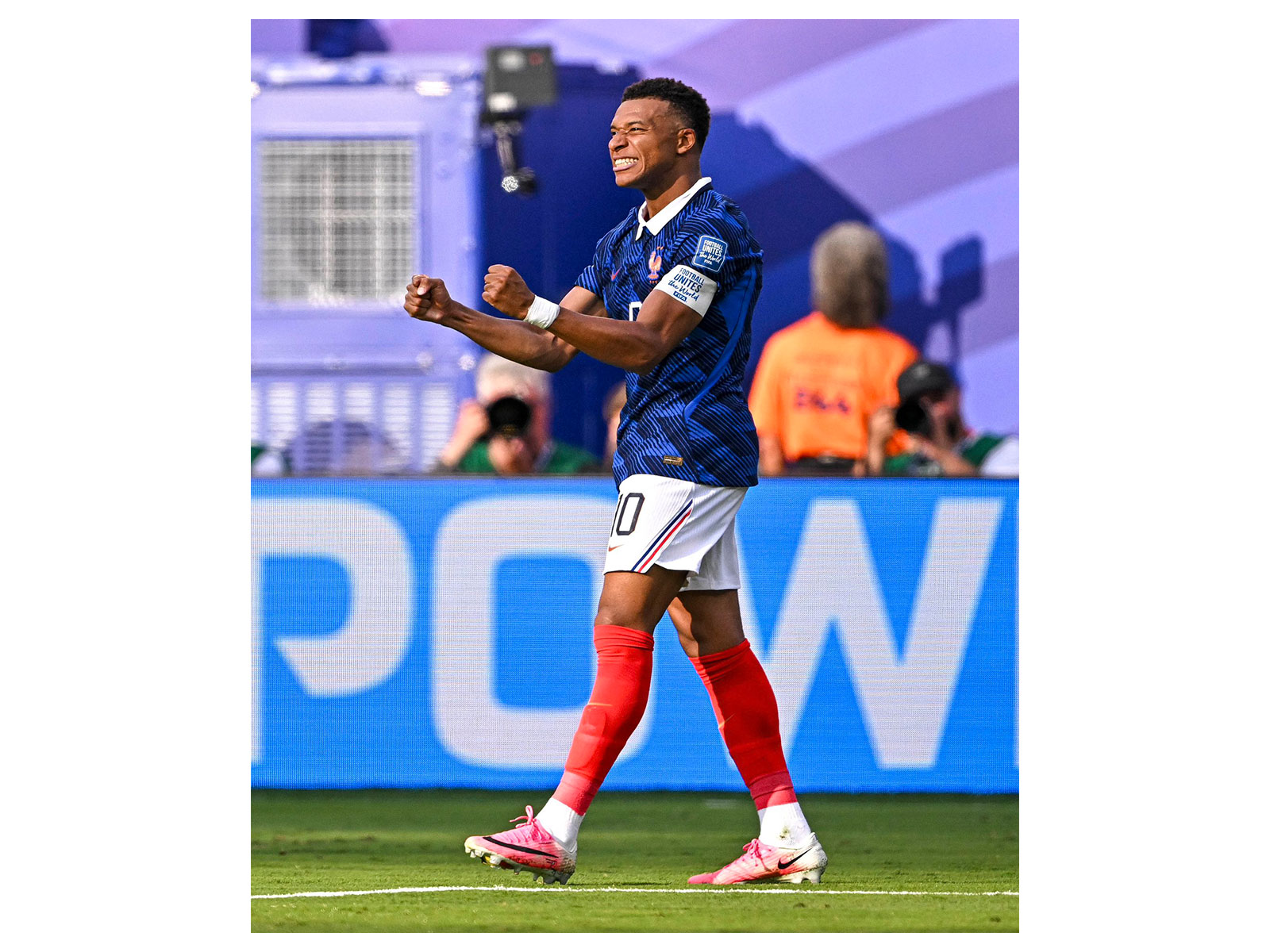Kylian Mbappe celebrating (Photo: X/@equipedefrance)