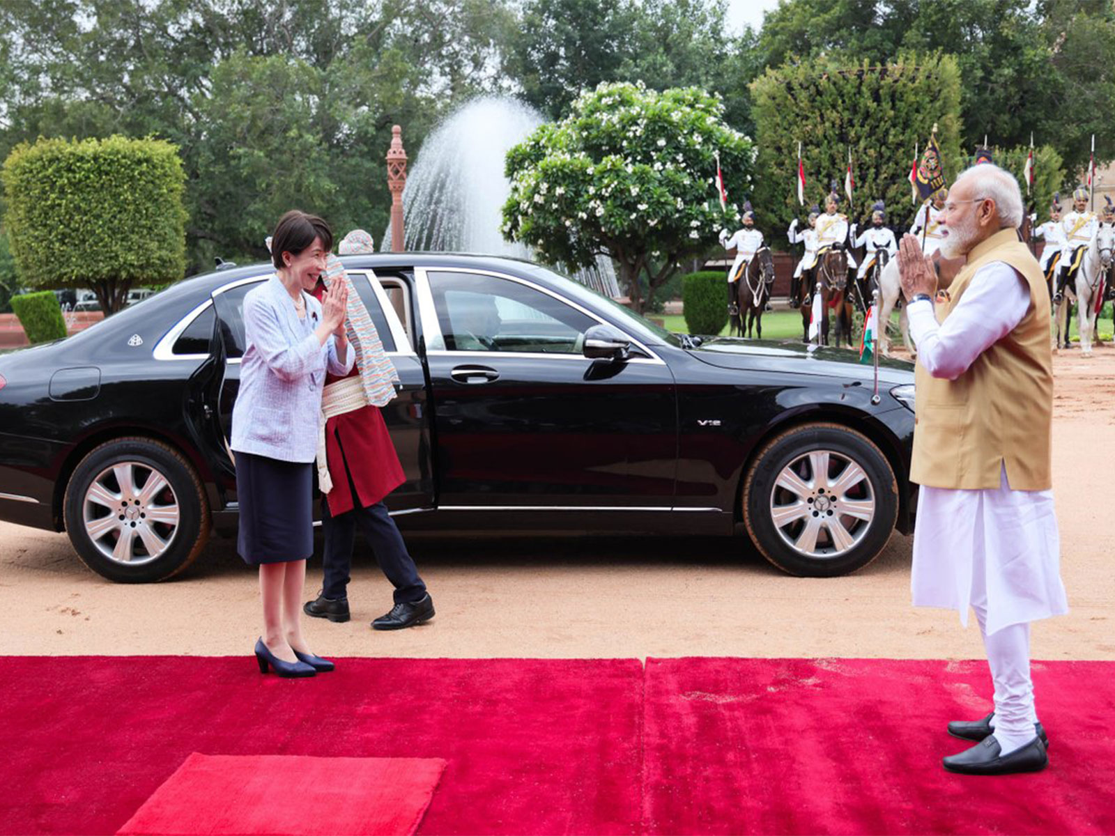 Japan's Prime Minister Sanae Takaichi and Prime Minister Narendra Modi (Photo: X@PressSec_JP)