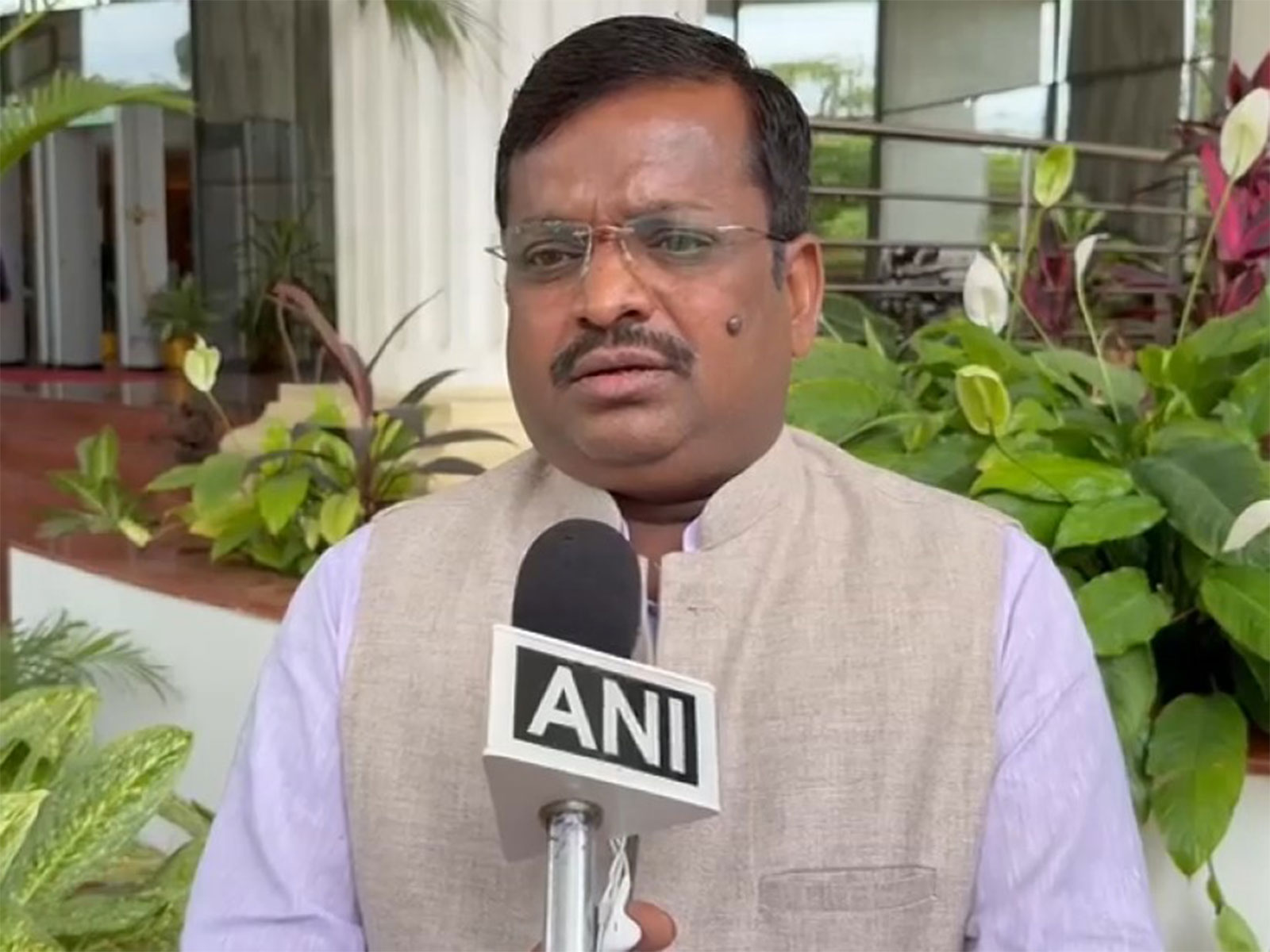 Karnataka State Commission for Protection of Child Rights member Satyanarayana Shetty (Photo/ANI)