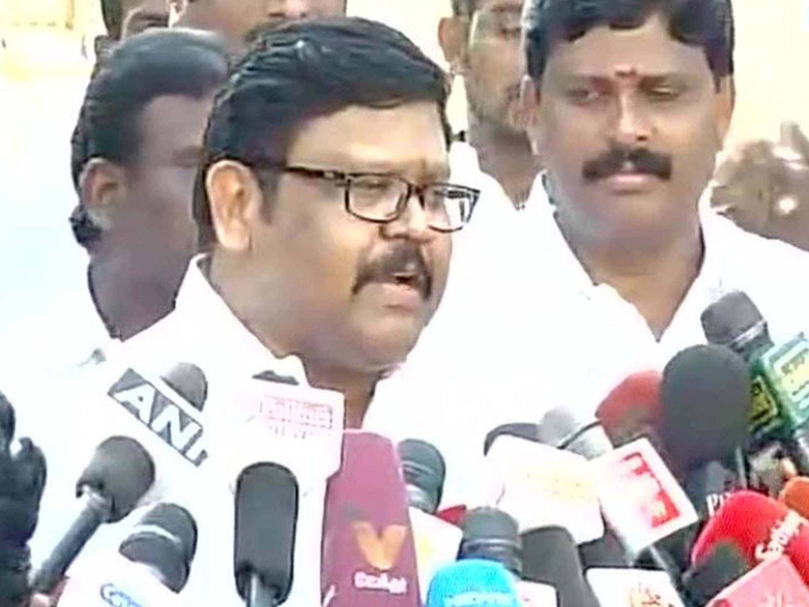 Former Minister Vaigai Selvan (Photo/ANI)