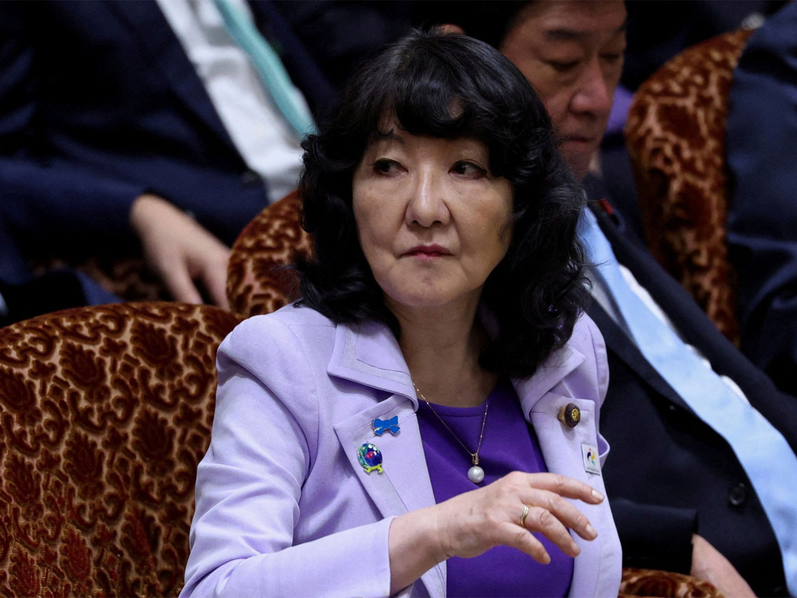 Japan's Finance Minister Satsuki Katayama (Photo/Reuters)
