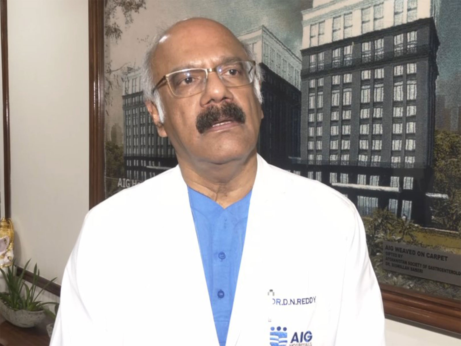 Dr D Nageshwar Reddy, Chairman, AIG Hospitals (Photo/ANI)