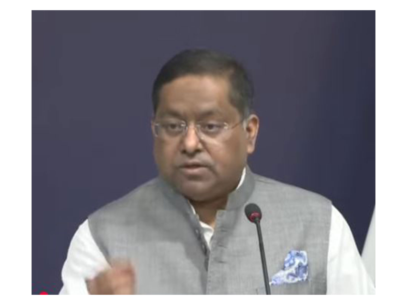 MEA spokesperson Randhir Jaiswal (Photo/ANI)